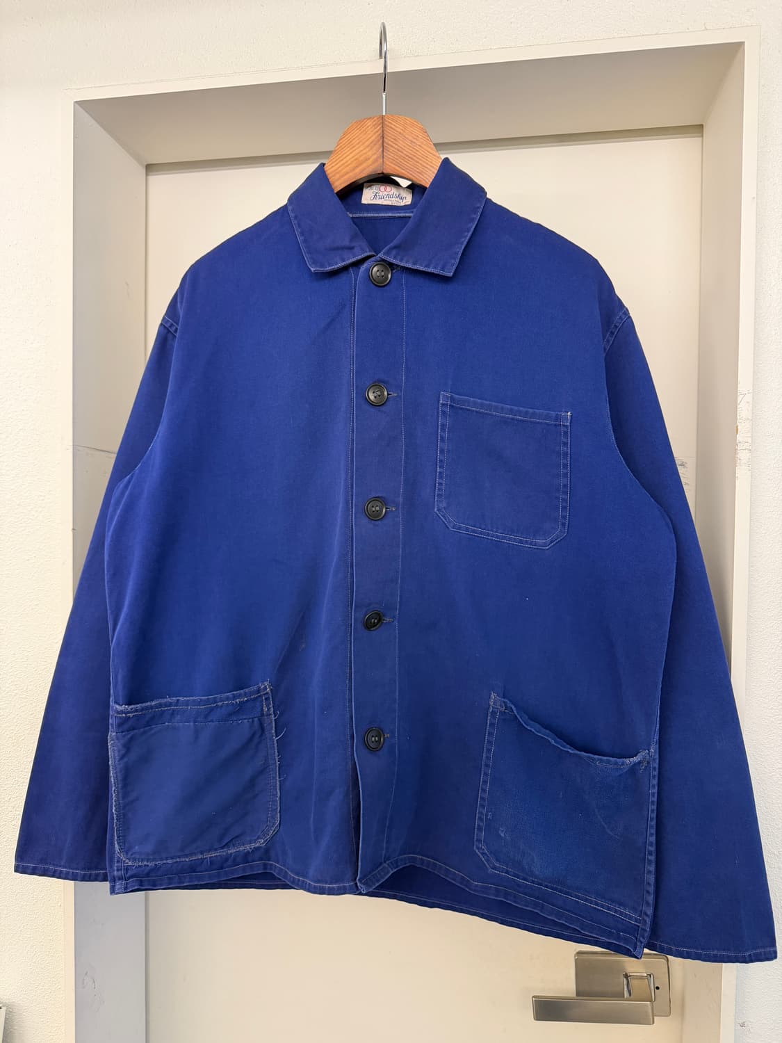 1970s FRIENDSHIP INDIGO BLUE 빈티지 프렌치워크자켓 상품이미지4