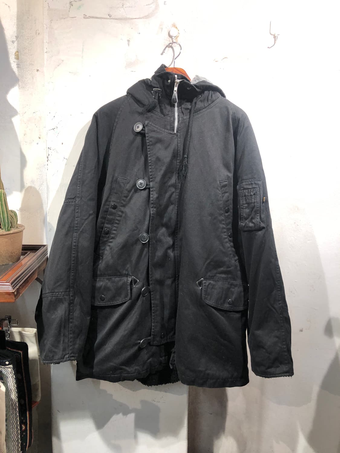 [8788]Alpha Industries Inc. black jacket 상품이미지1