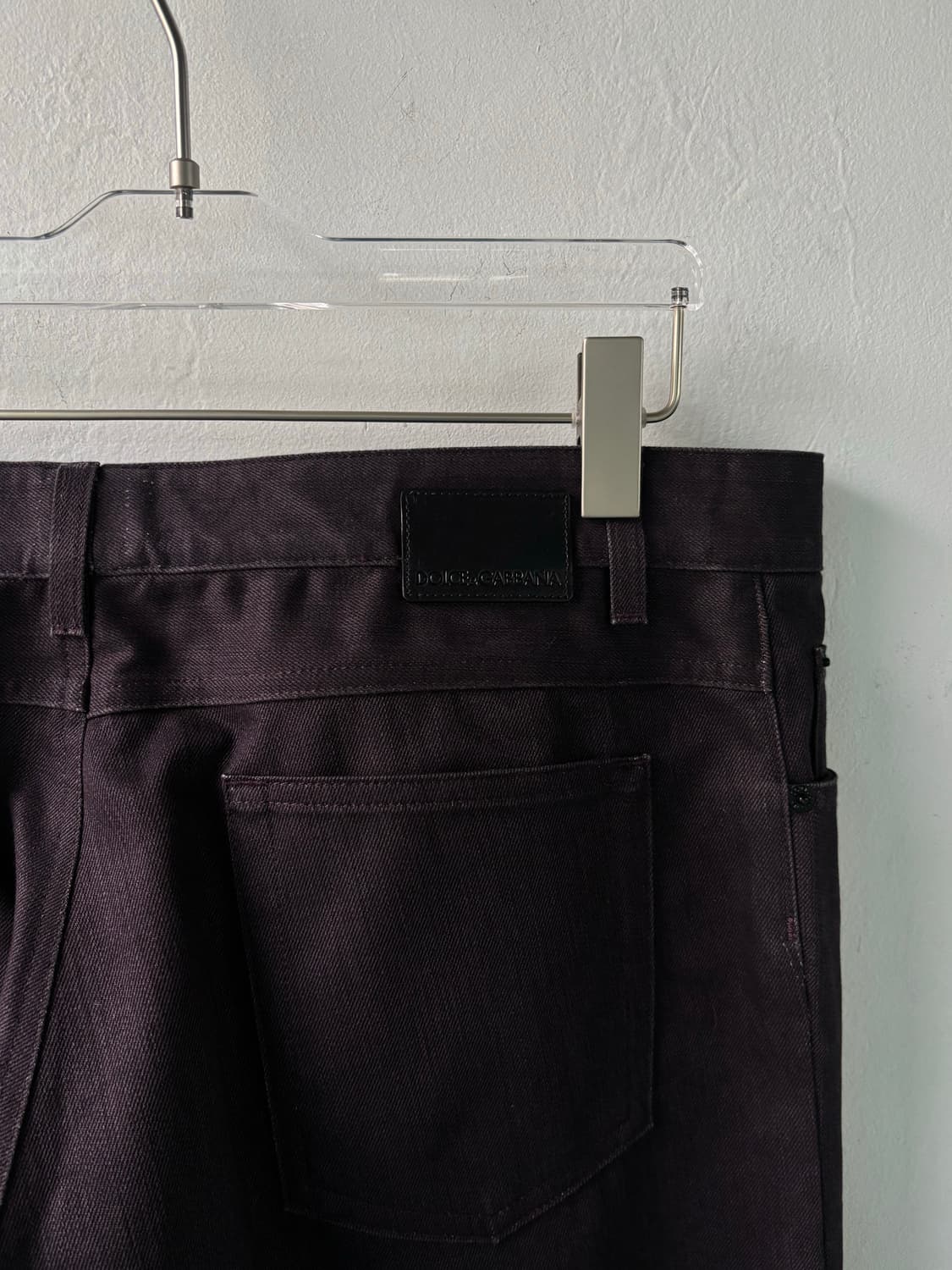 돌체앤가바나 퍼플 레귤러 데님 진 상품이미지8