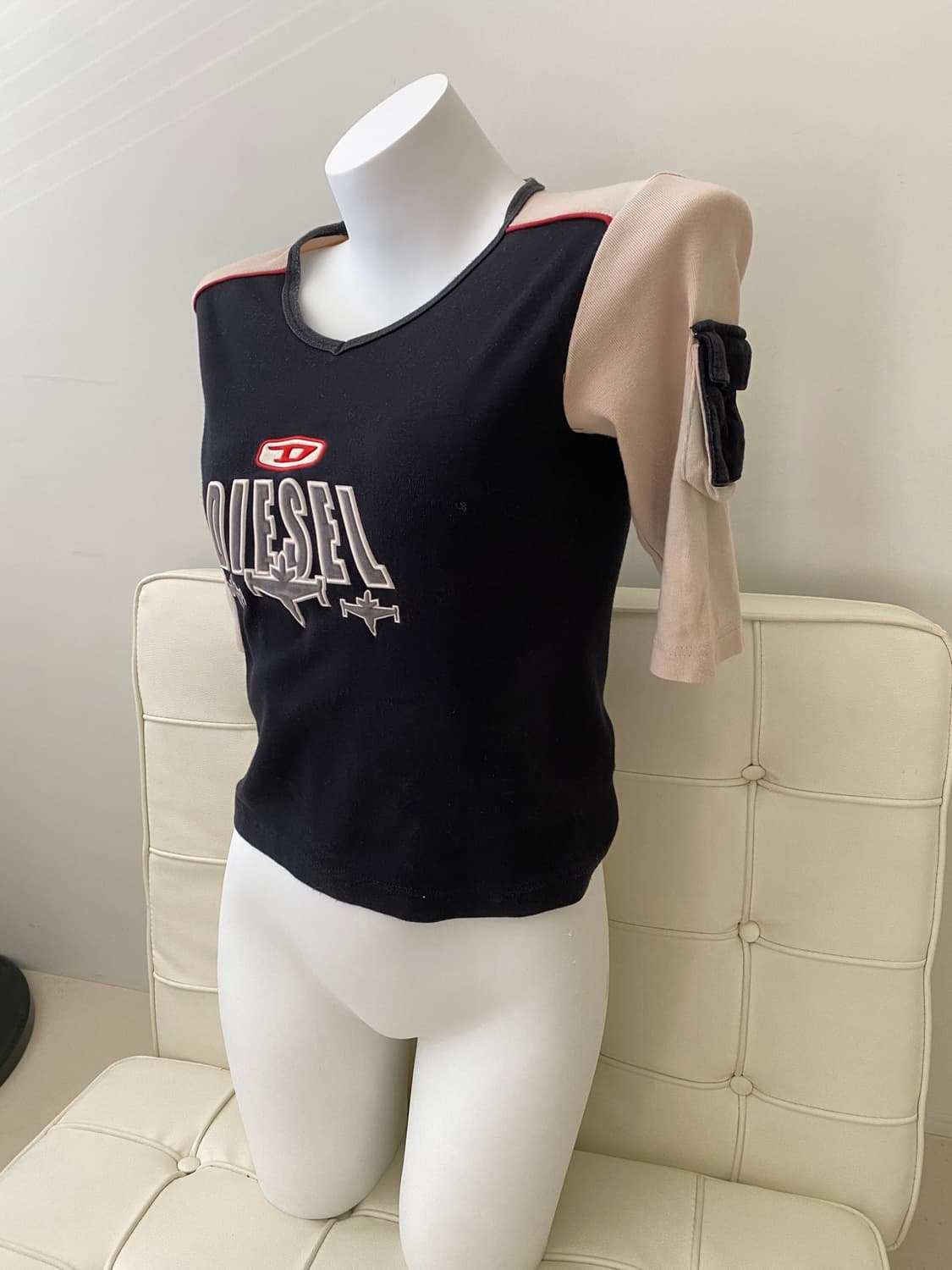디젤 아카이브 레글런 티셔츠 상품이미지3