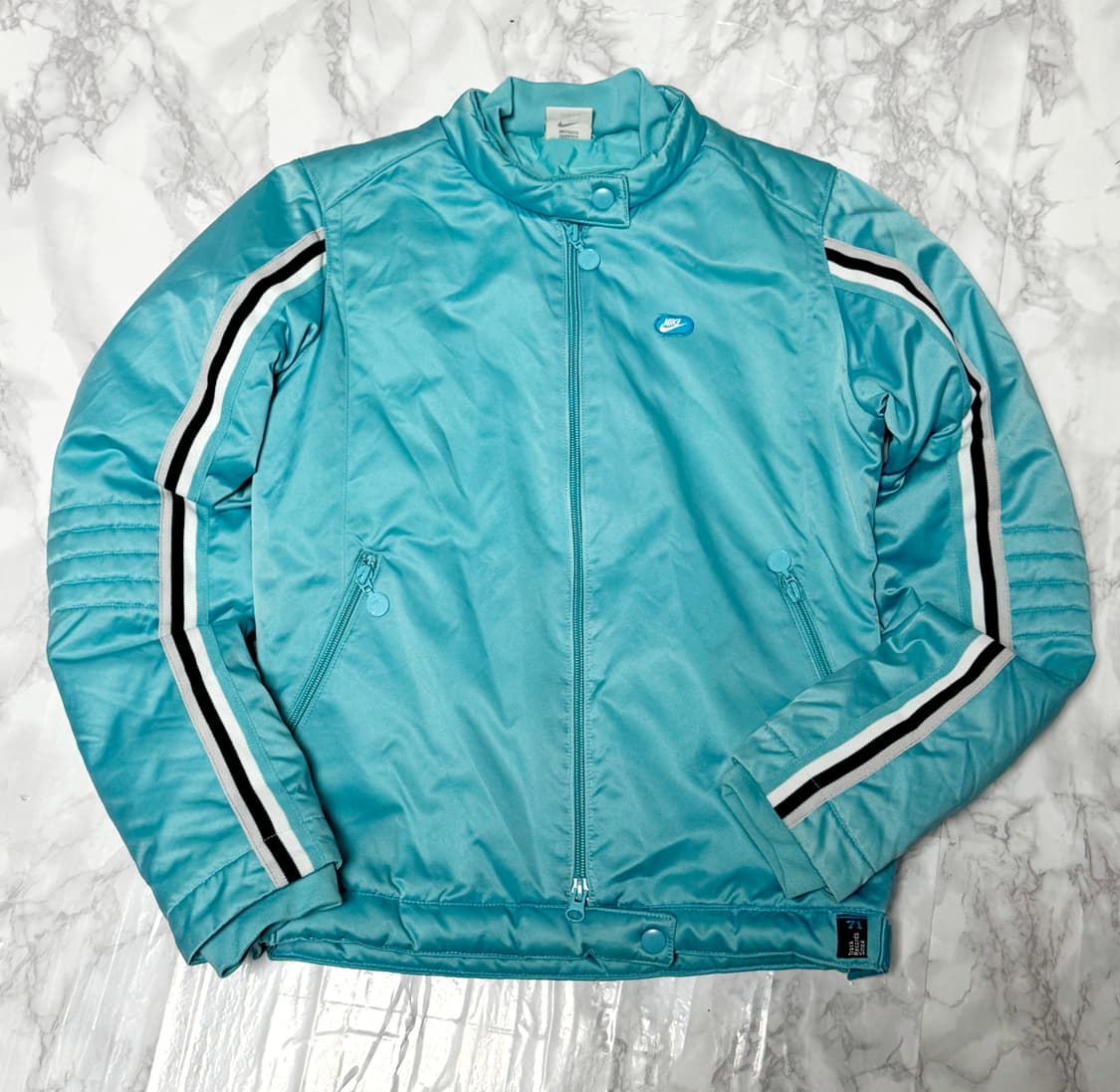 나이키 민트 y2k 올드스쿨 사이드라인 점퍼 자켓 상품이미지2