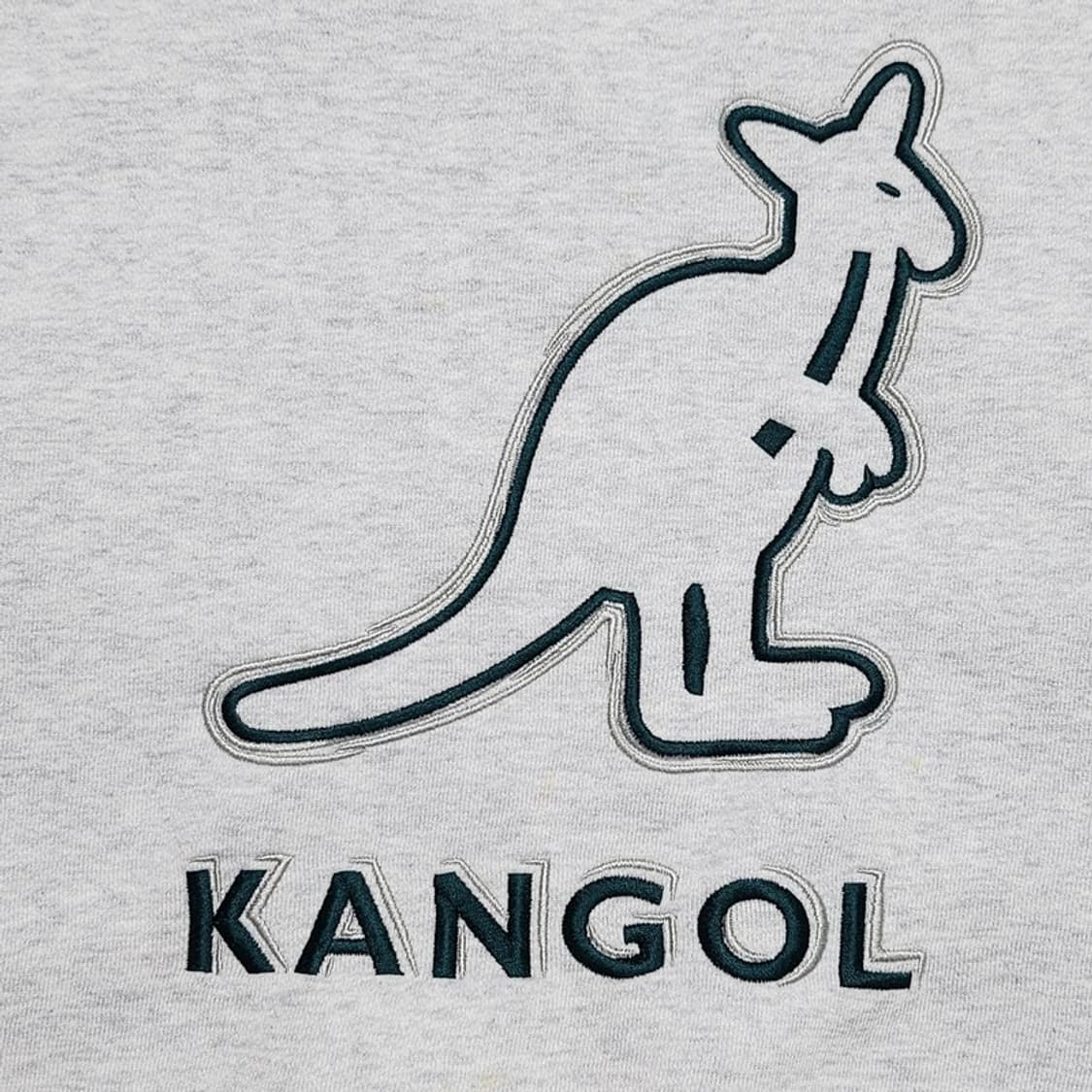 KANGOL 오트밀 맨투맨 S 상품이미지2