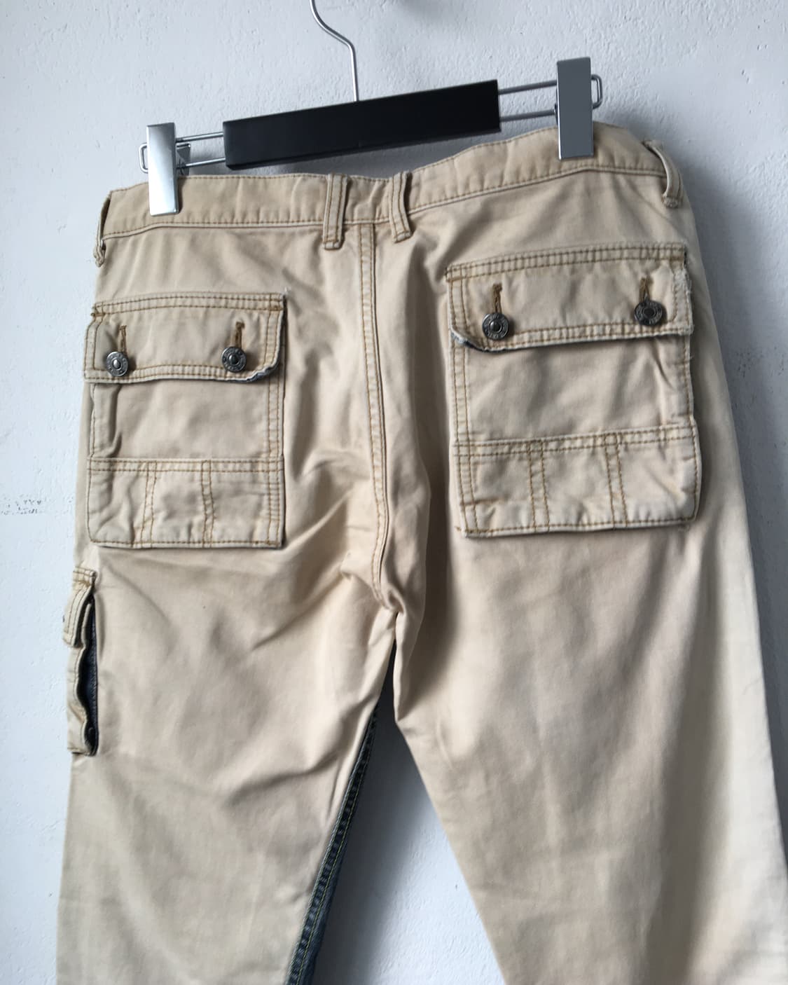 Damage pocket patch point denim pants 상품이미지2