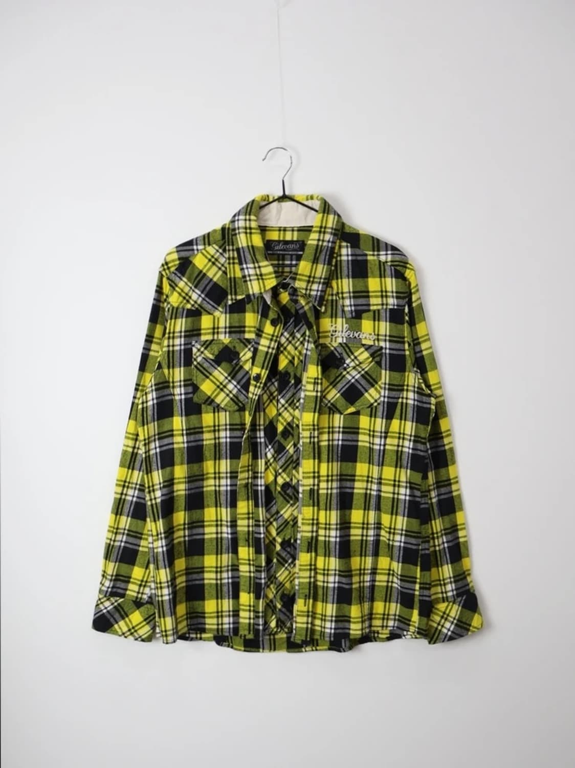 Gulevans Plaid Double Pocket Shirt 상품이미지4