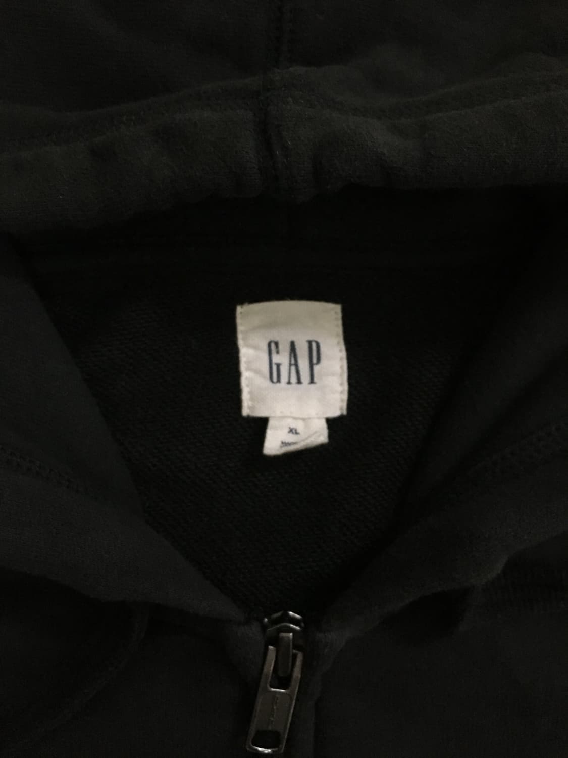 갭 블랙 후드집업 상품이미지4