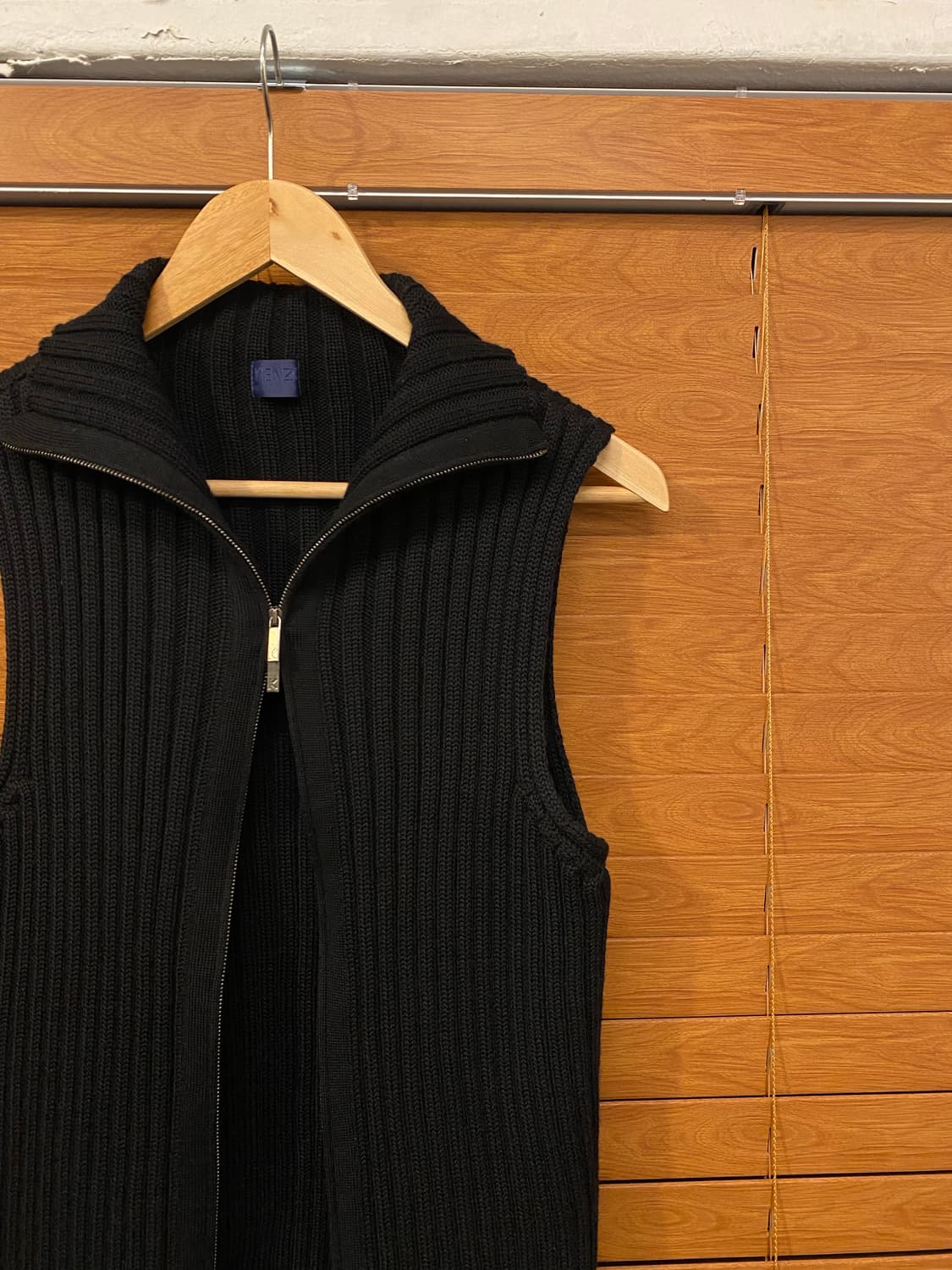 ITALY KENZO 겐조 옴므 울니트 집업 베스트 상품이미지3