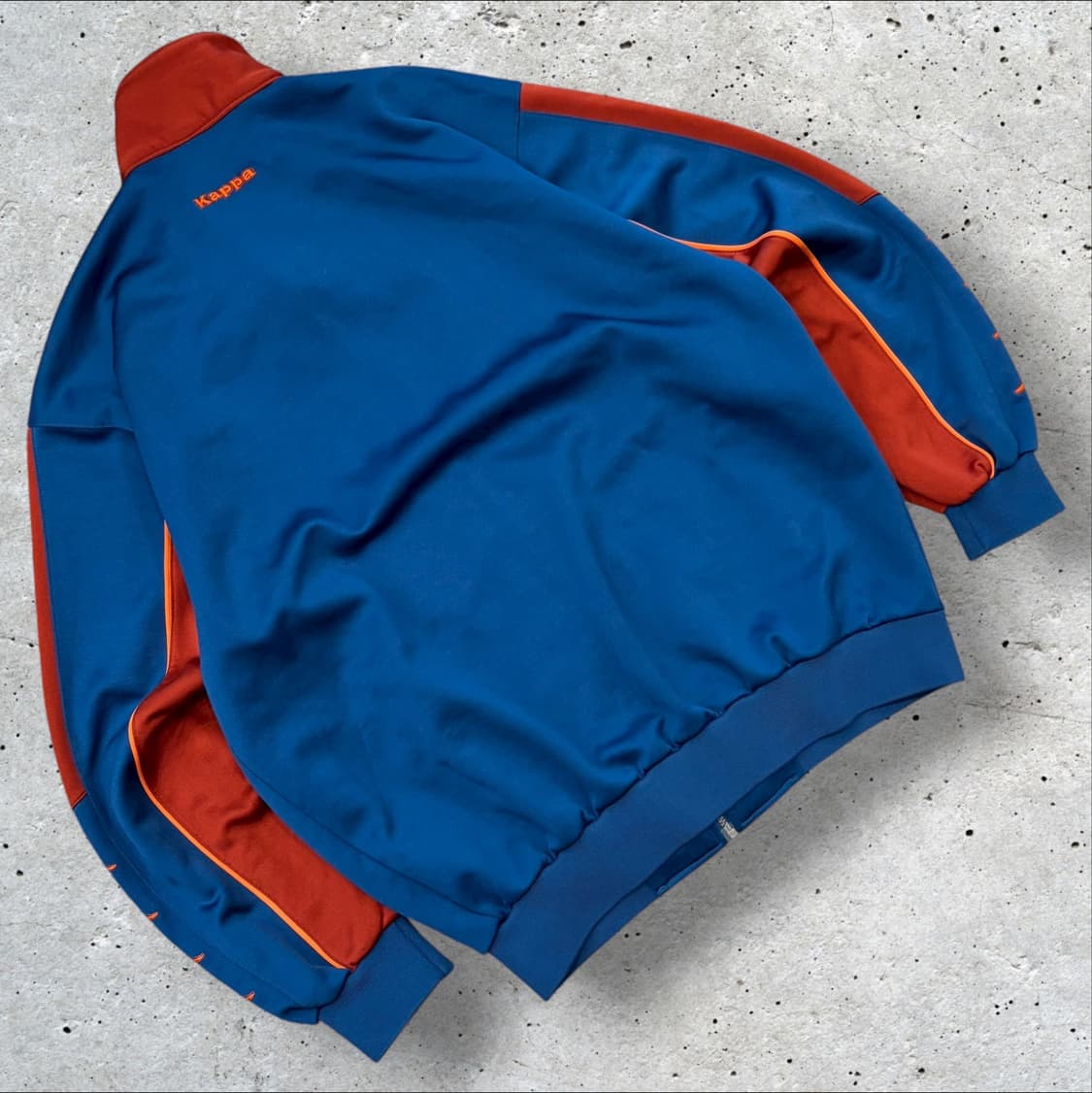 [3XL] 카파 올드스쿨 블루/오렌지 트랙 자켓 B282 상품이미지2