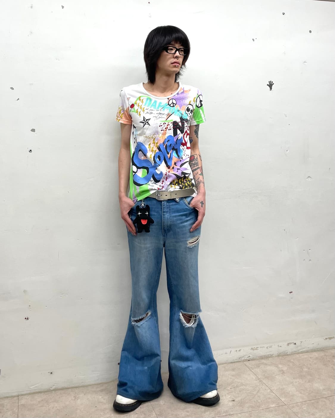 SOLAR Crazy Skull Multi-T-Shirt  상품이미지9