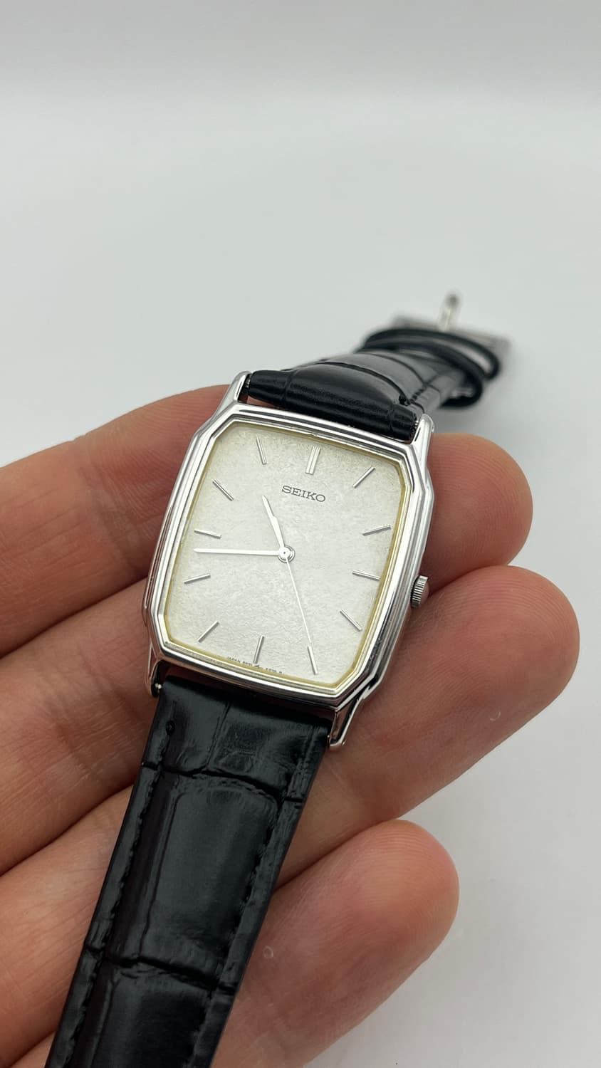 세이코 남성용 사각 빈티지시계 상품이미지4