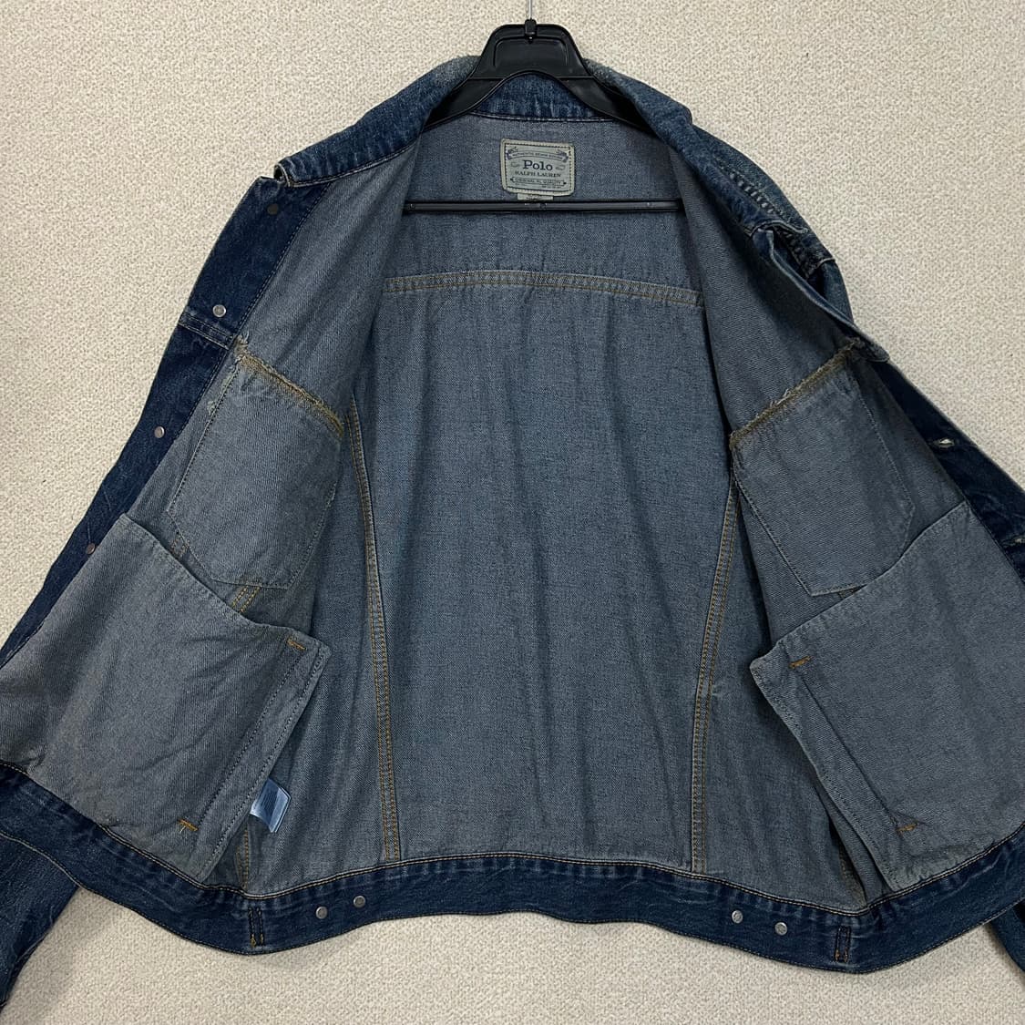 (XL) 폴로 랄프로렌 페이디드 데님 트러커 자켓  상품이미지7