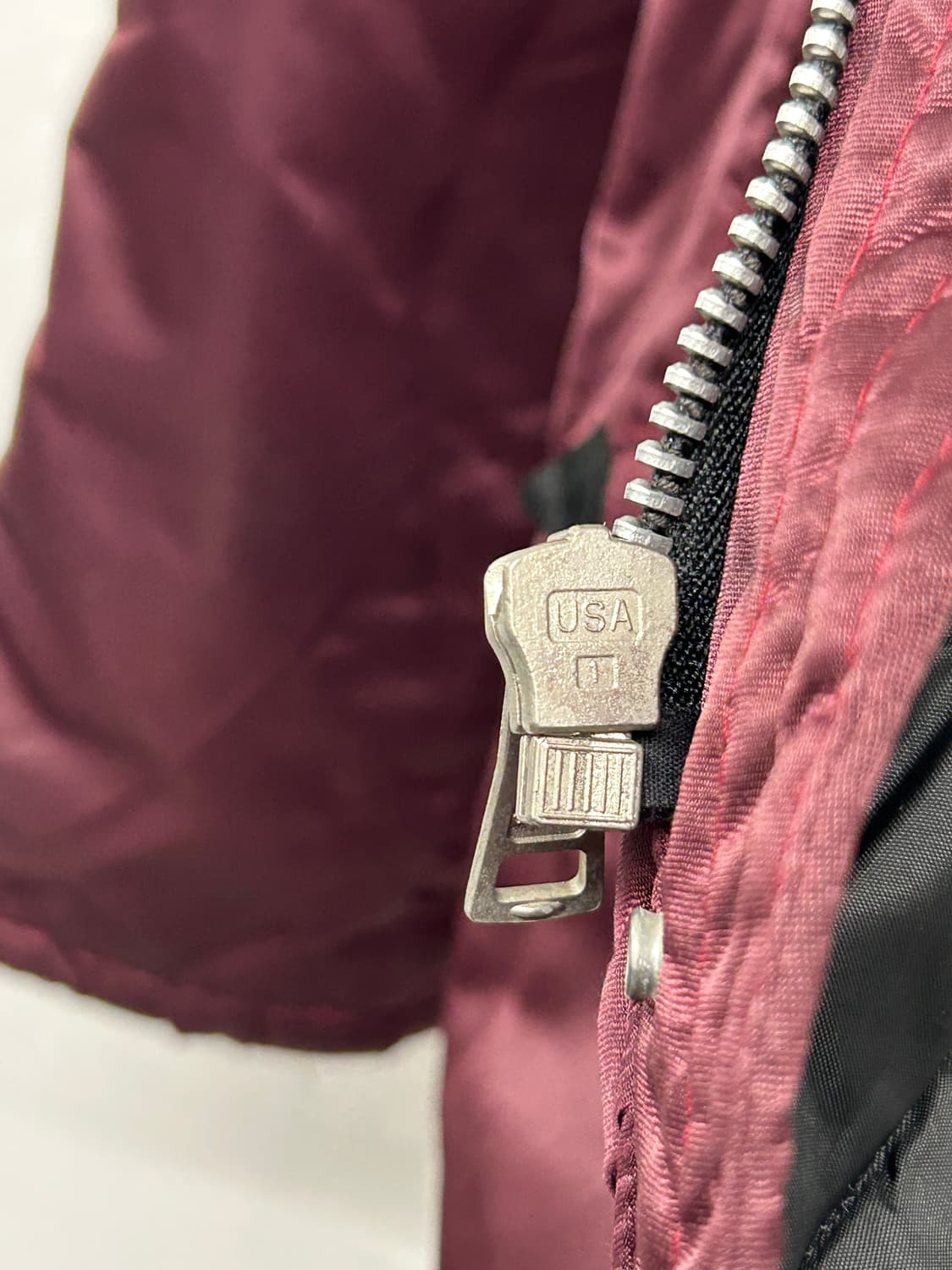 Corinth Mfg 버건디 n3b 야상 자켓 상품이미지7