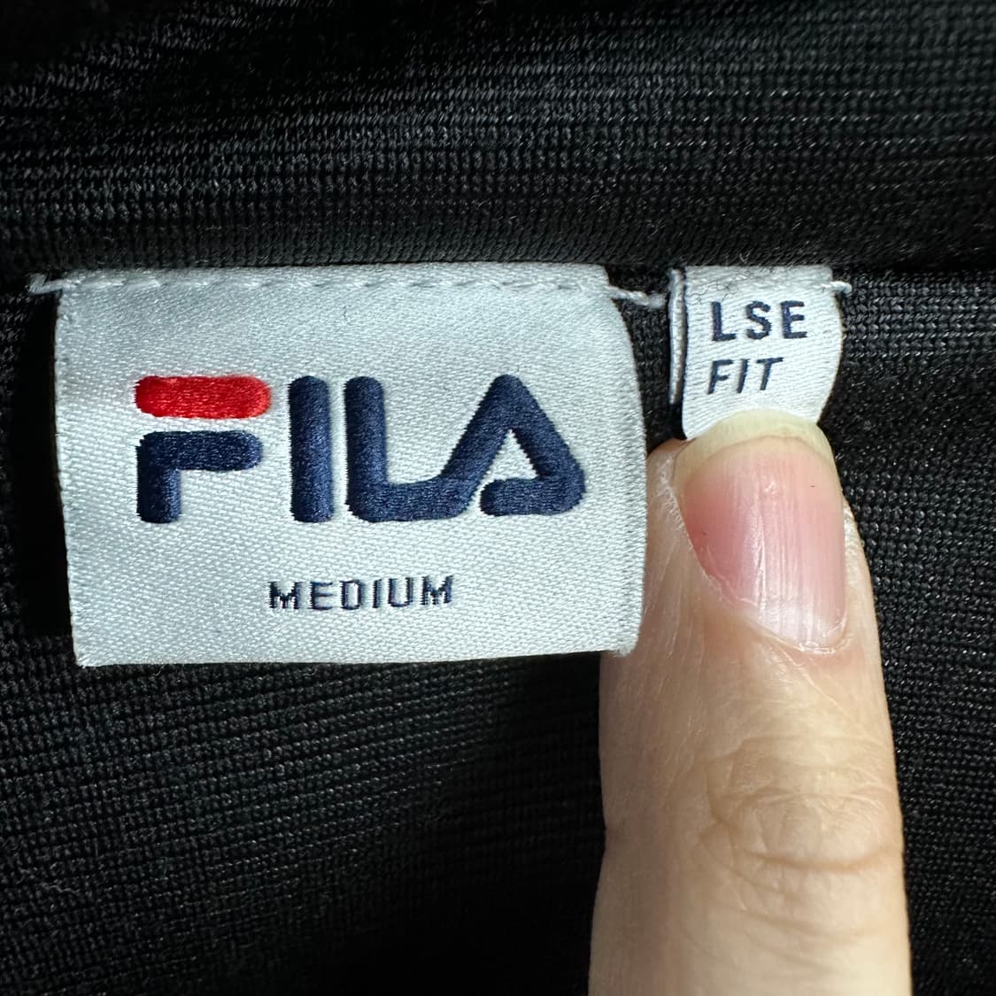 95 휠라 남자 양털 뽀글이 후드 점퍼 상품이미지3