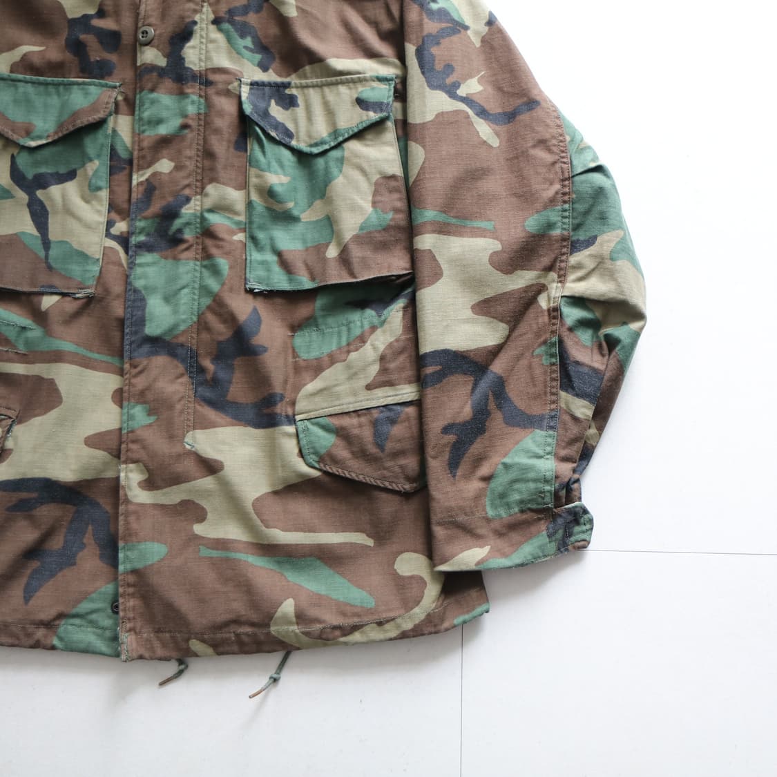 80s 미군 오리지널 우드랜드 M65 필드자켓 (M-S) 상품이미지3