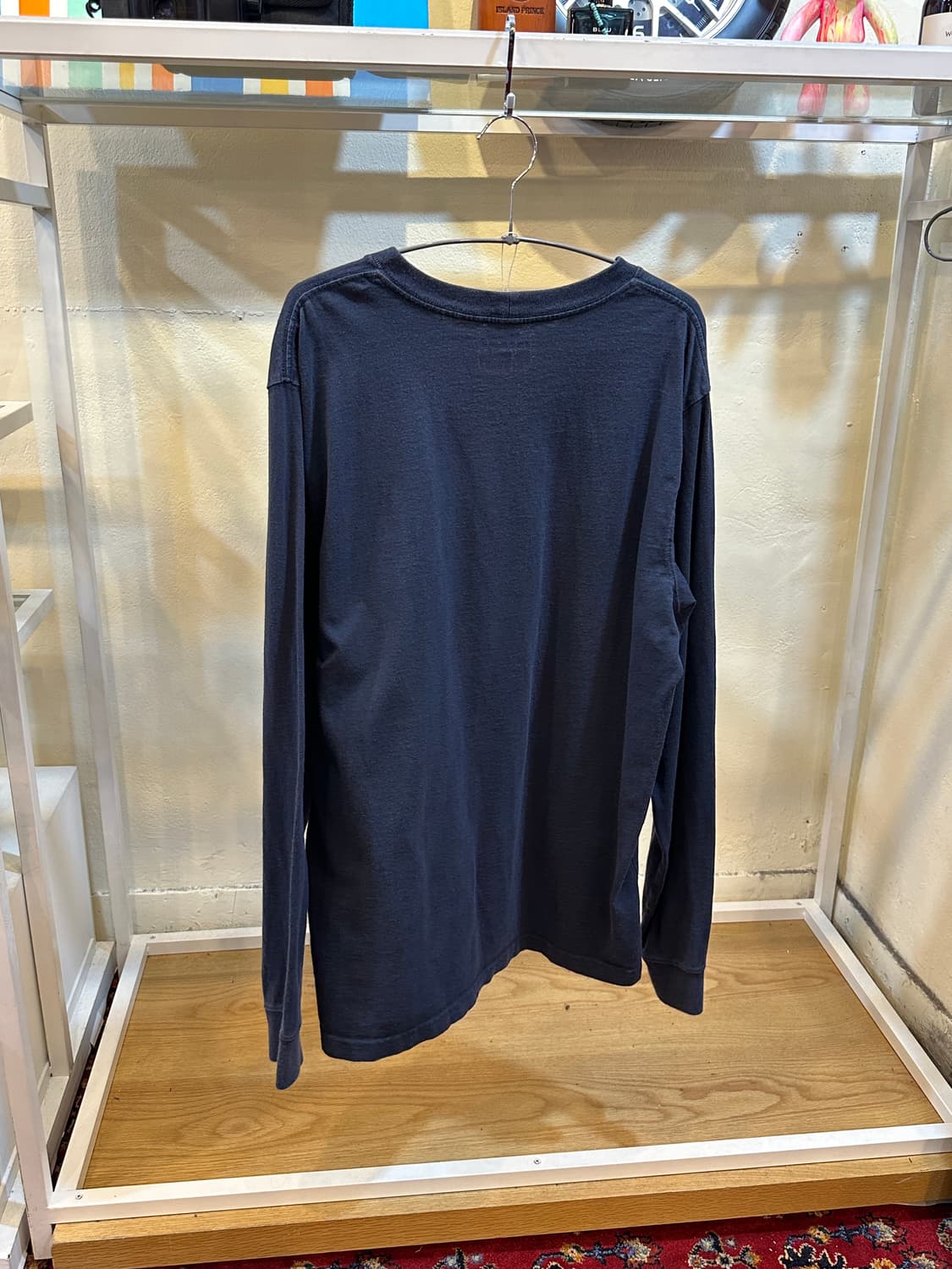 칼하트 롱 슬리브 긴팔 티셔츠 네이비 L 상품이미지7