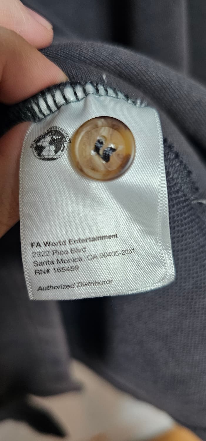 퍼킹어썸 블랙레터 럭비 다크 그레이 상품이미지7