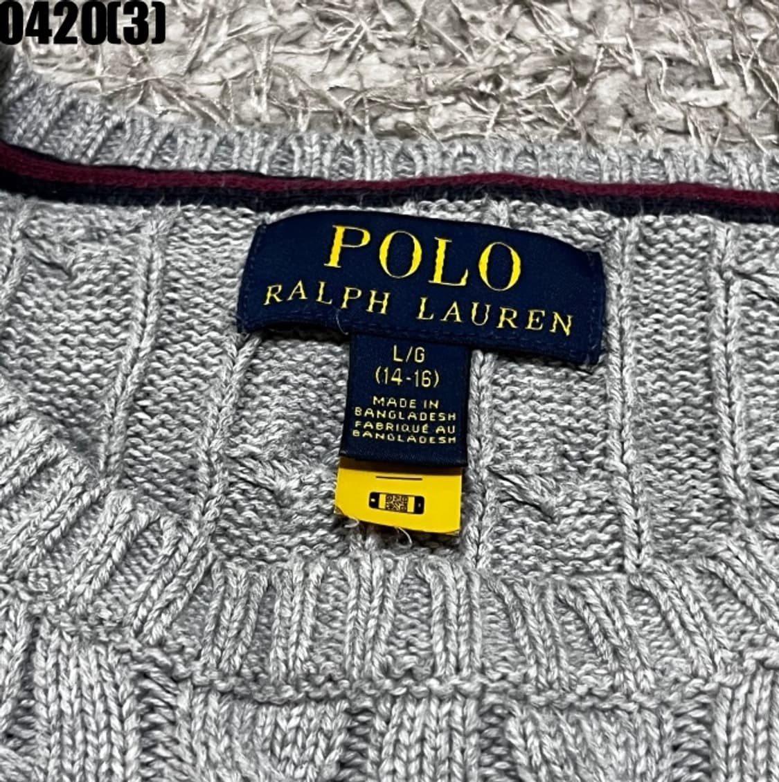 폴로 랄프로렌 케이블 니트 상품이미지3