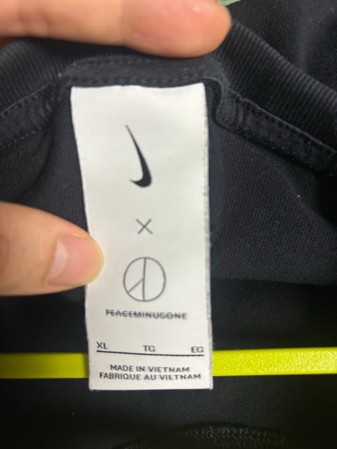 나이키 피스마이너스원 롱슬리브 xl 상품이미지5