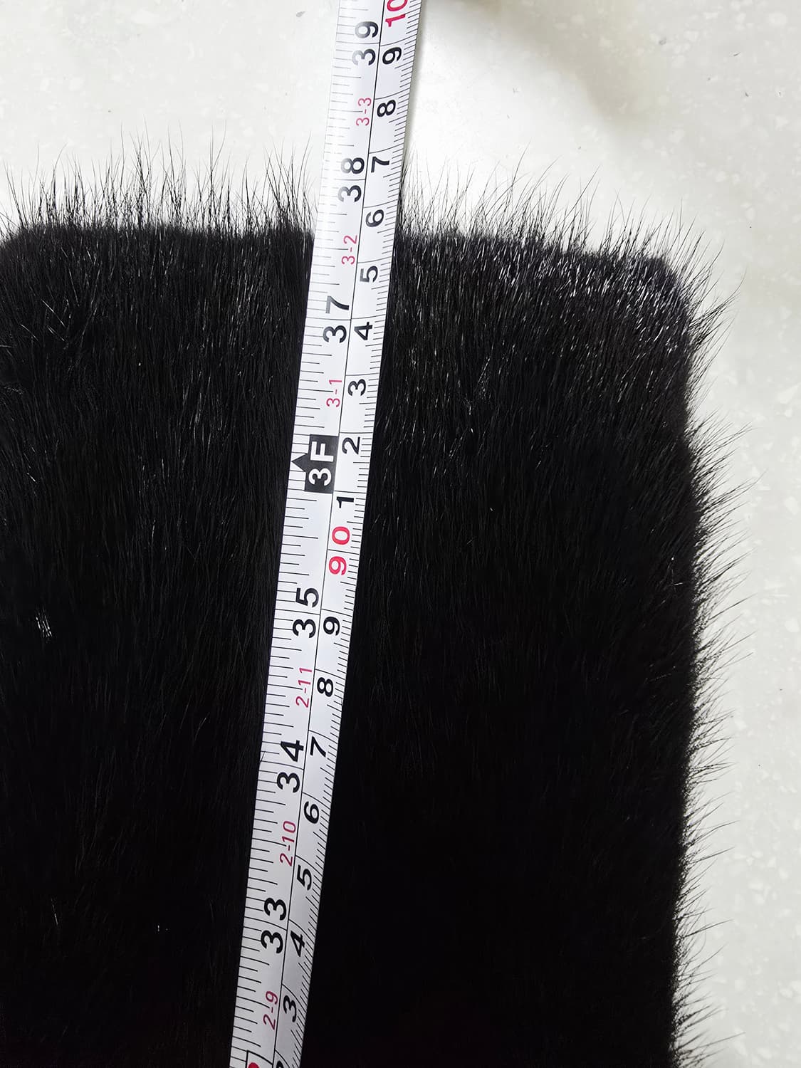 블랙 밍크 털 목도리 머플러 상품이미지7