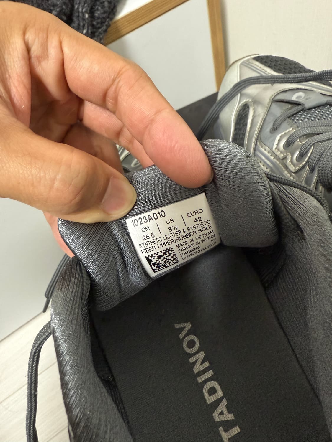 아식스x키코 젤코리카 실버 265 상품이미지5