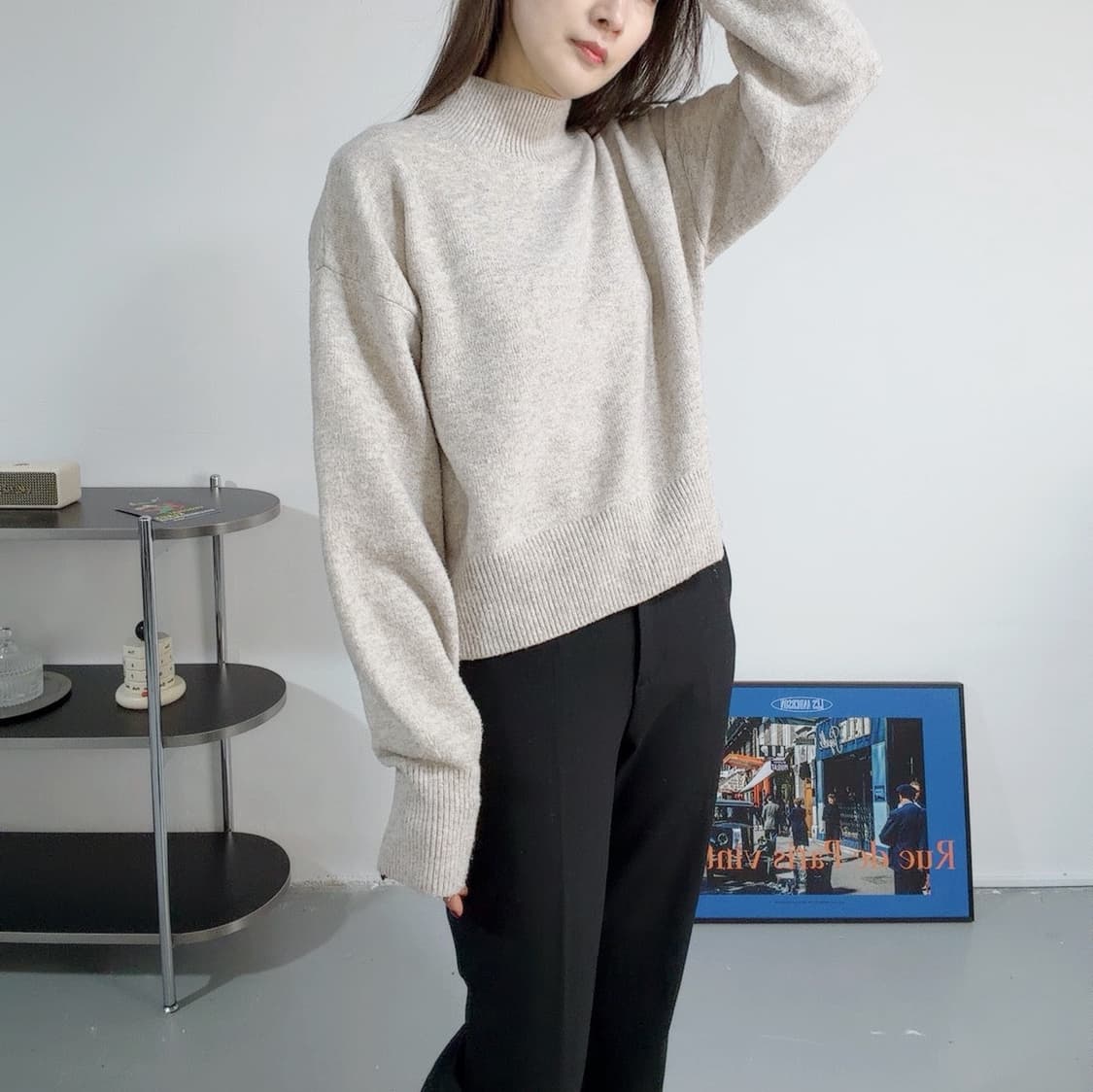 [S] 앤아더스토리즈 모크넥 니트 상품이미지2