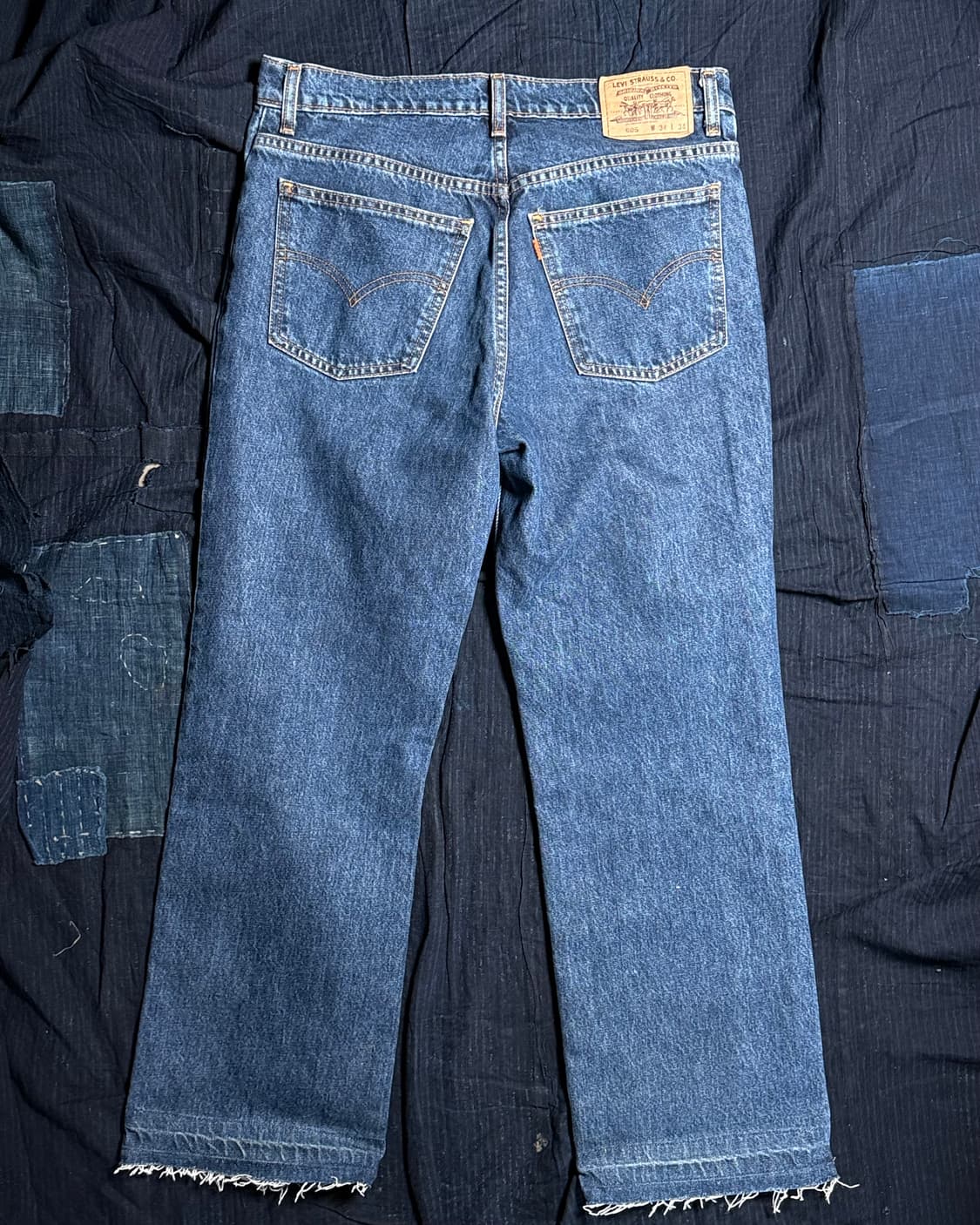 90‘s Levi's [오렌지탭] 605 슬림 테이퍼드 핏 데님 팬츠 3 상품이미지6