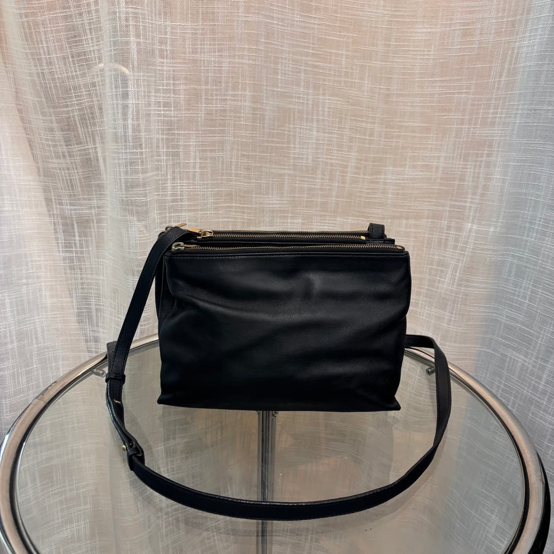 정품 한섬 타임 소가죽 크로스백     상품이미지1