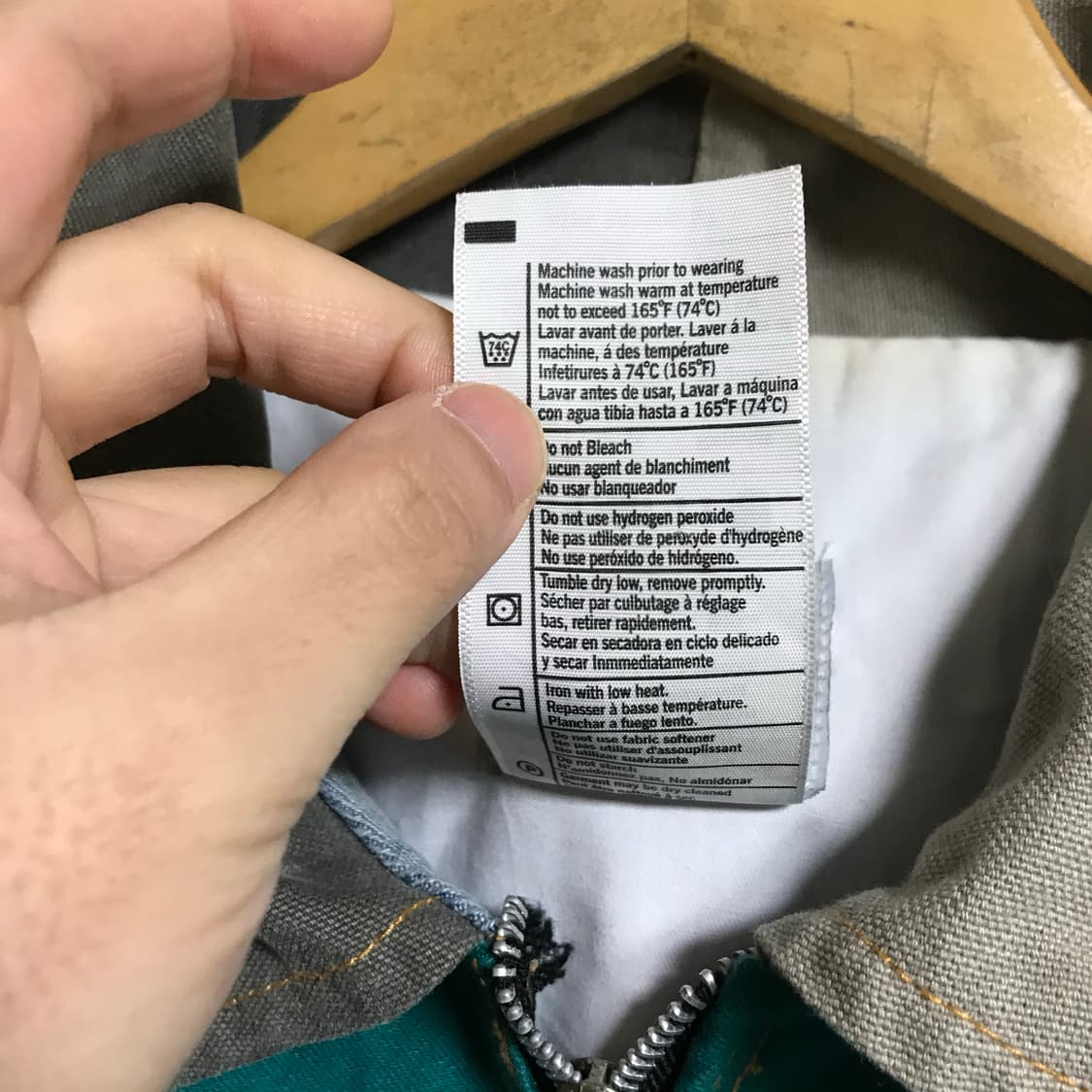 칼하트 FR 리메이크 블루종 자켓점퍼 상품이미지7