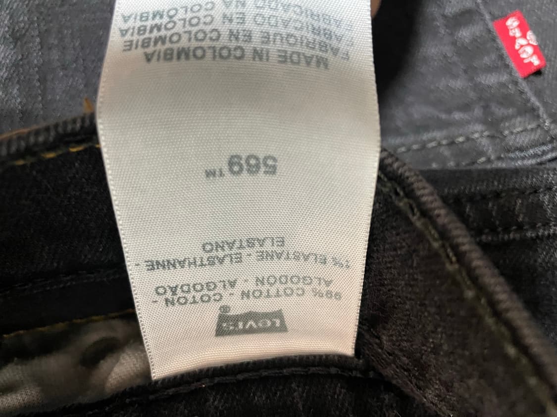 리바이스 569 34x34 블랙 상품이미지4