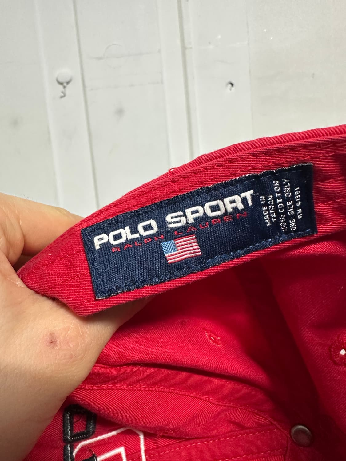 폴로 스포츠 로고 볼캡 상품이미지6