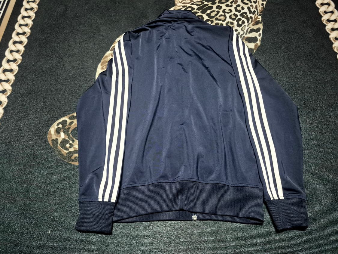 00's 아디다스 빈티지 구 파이어버드 트랙탑 져지 M 네이비 상품이미지4