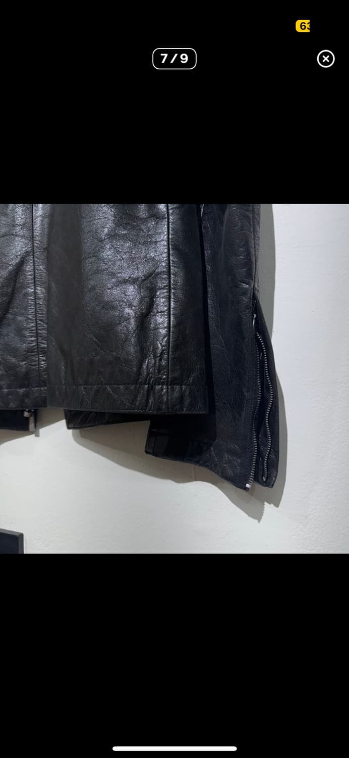 [M]디젤 싱글라이더 가죽자켓 상품이미지7