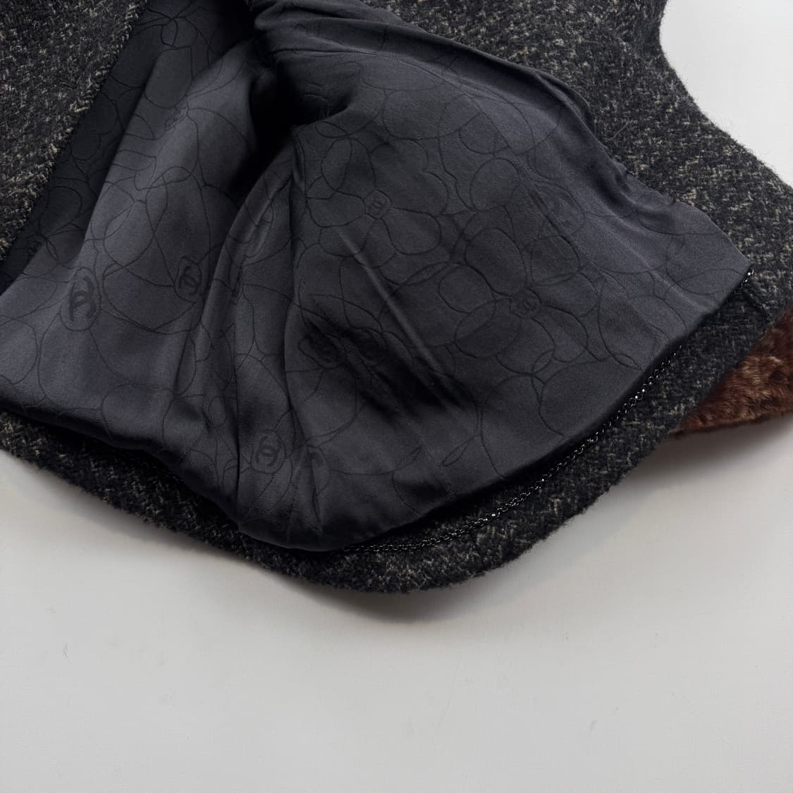 샤넬 05A 래빗퍼 트위드 자켓 42 상품이미지8