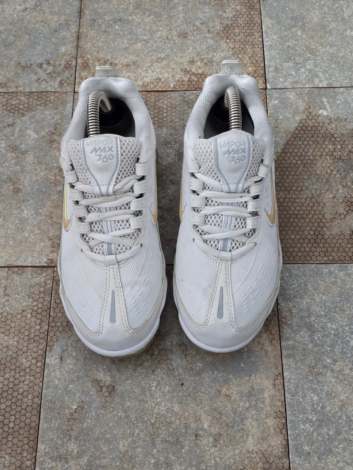 (230)나이키 에어 베이퍼맥스 360 트리플 화이트 상품이미지2