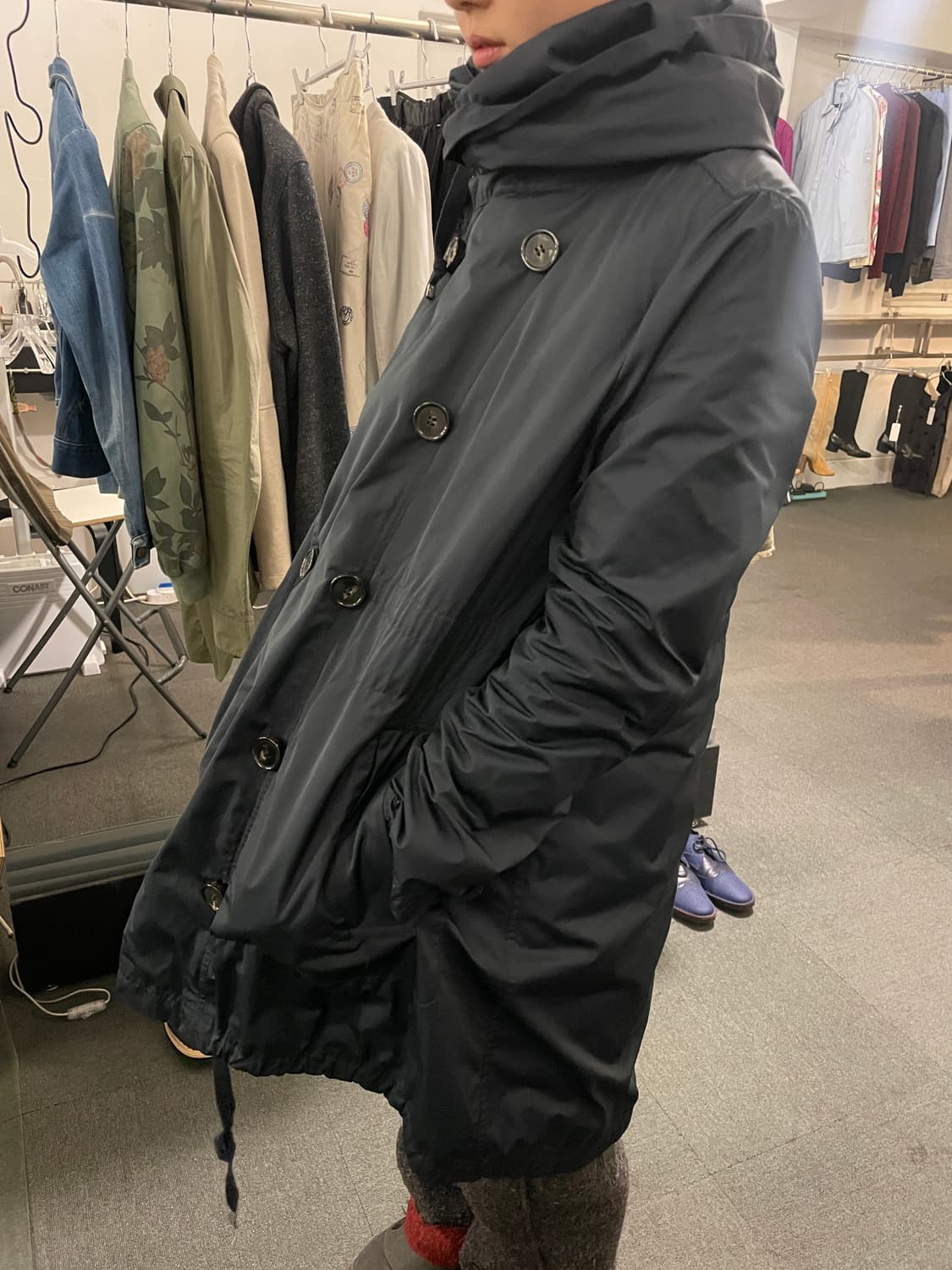 Les Copains long parka 상품이미지6