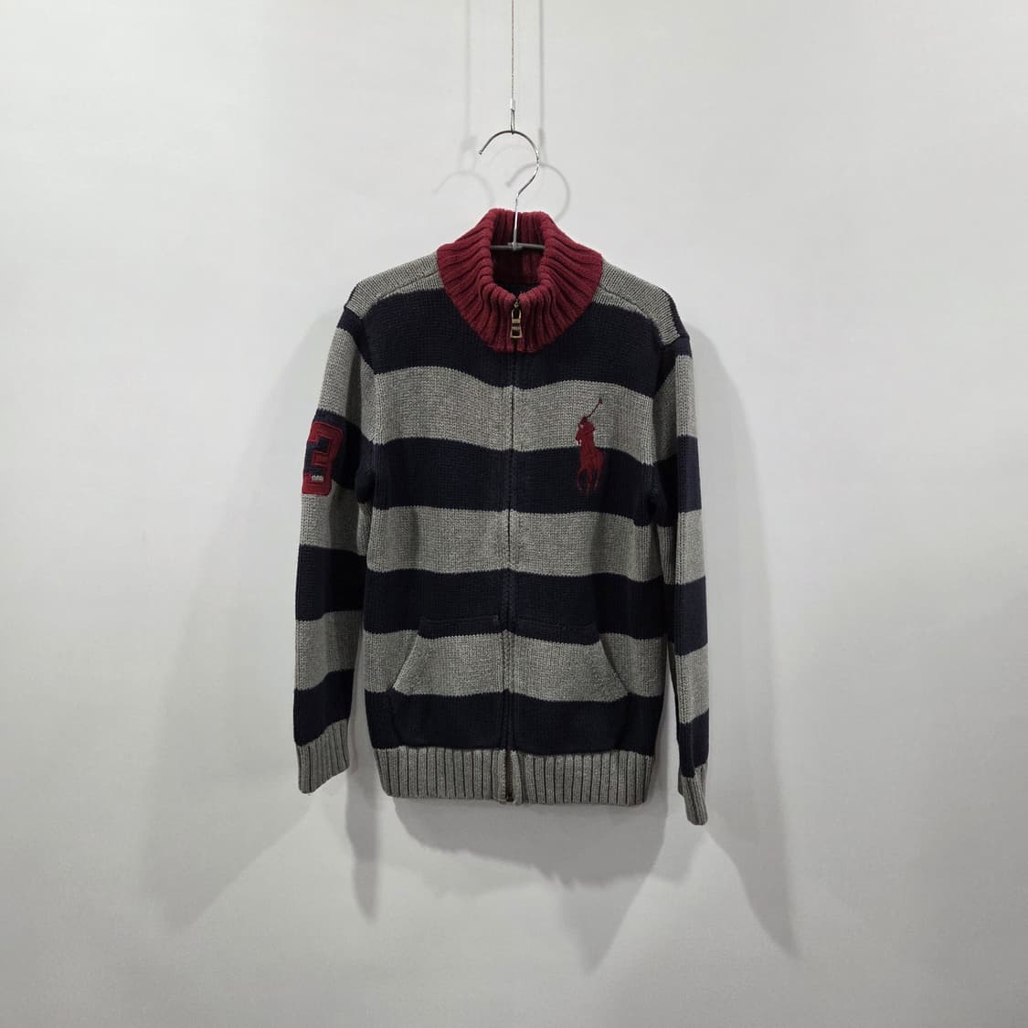 폴로랄프로렌 키즈 빅포니 니트집업 7 상품이미지1