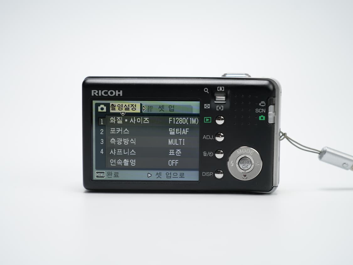 (한글/레어) 리코 카프리오 R5 디카 상품이미지3