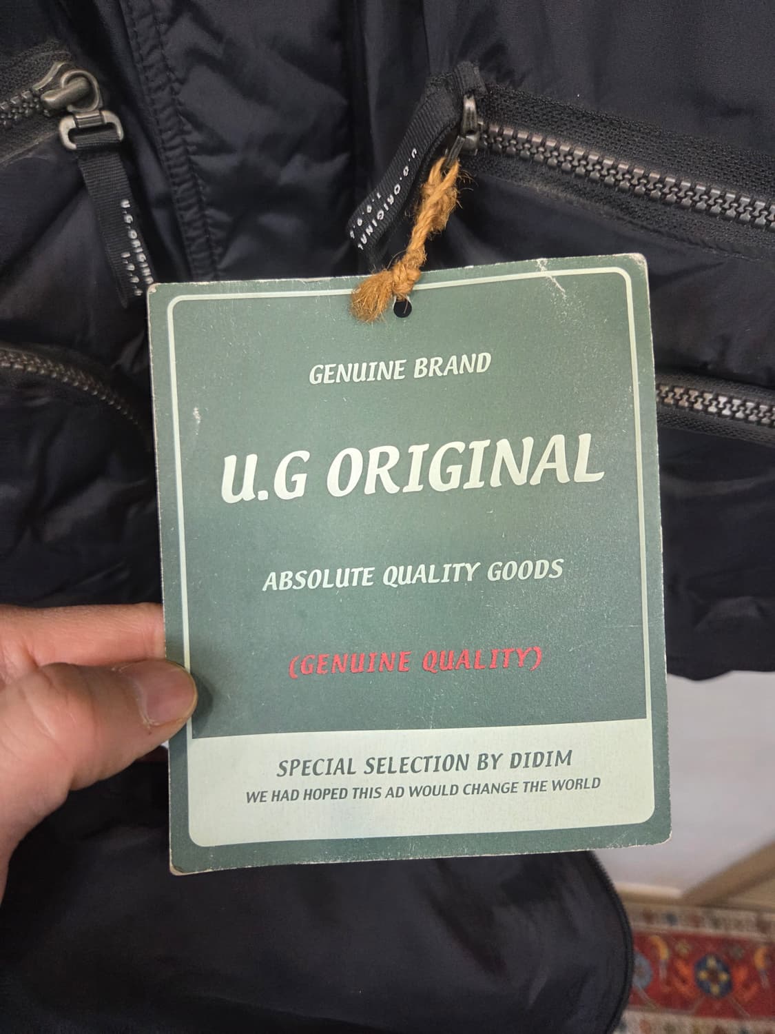 U.g 오리지날 멀티포켓 항공 패딩 자켓 xxl 상품이미지4