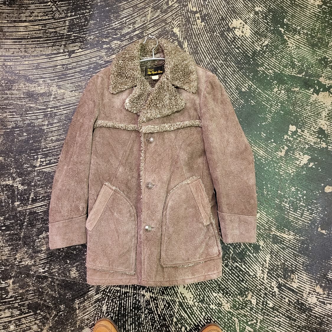 60s Sears 양털 가죽 자켓 (36) 상품이미지7