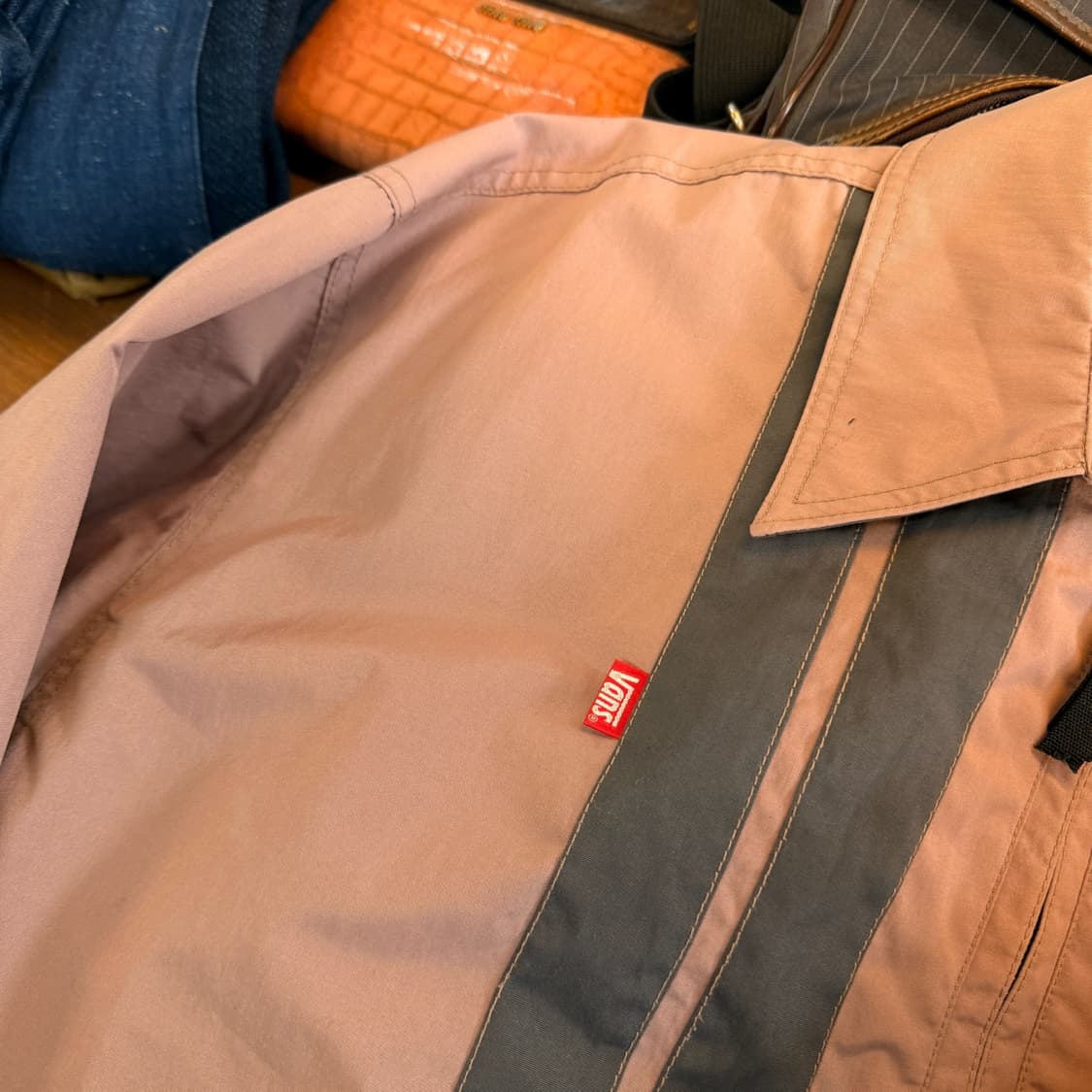 90 00S 올드 반스 스노우보드 웨어 코치 자켓 베이스 XL XXL 상품이미지3