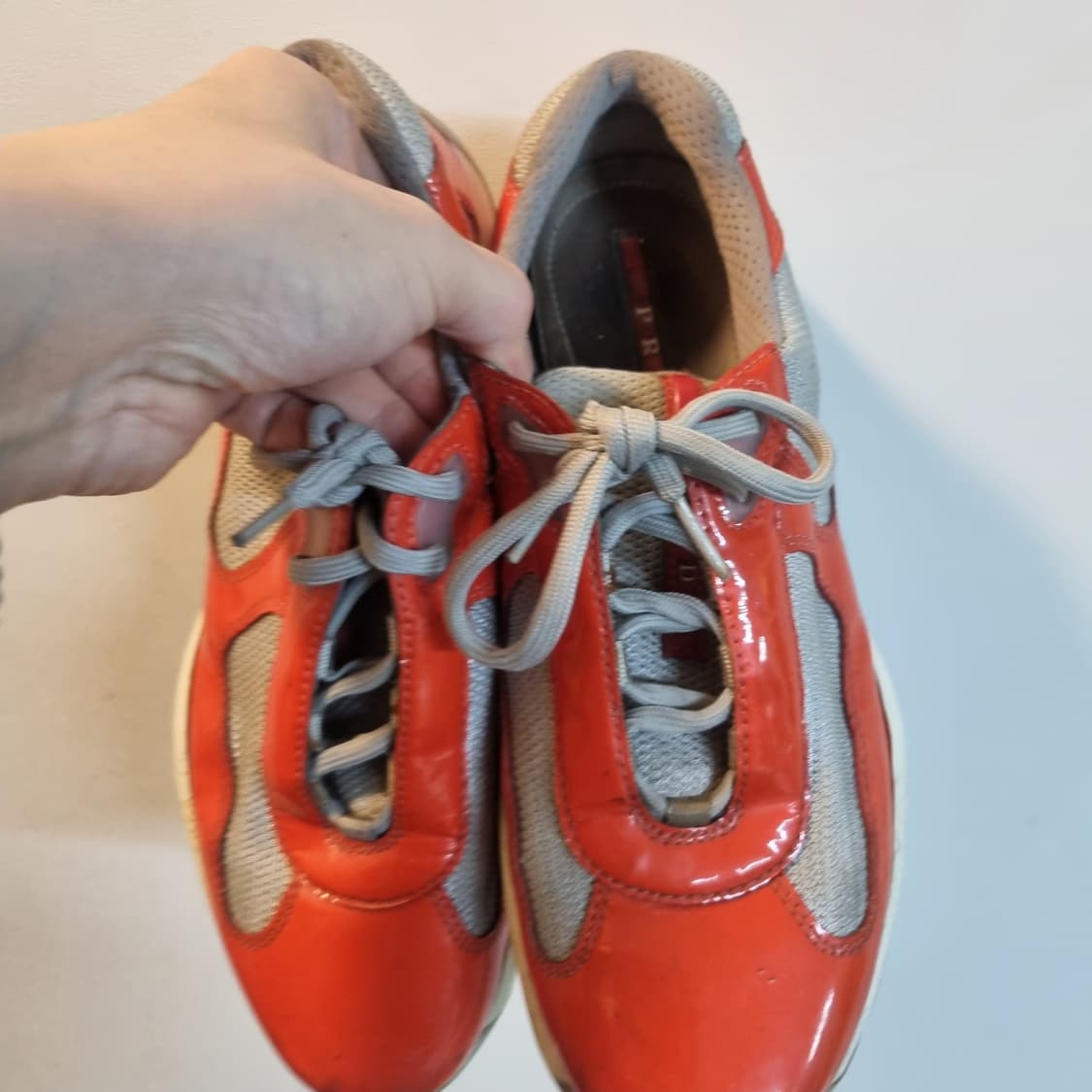 프라다 아메리칸컵 uk6 오렌지컬러 상품이미지6