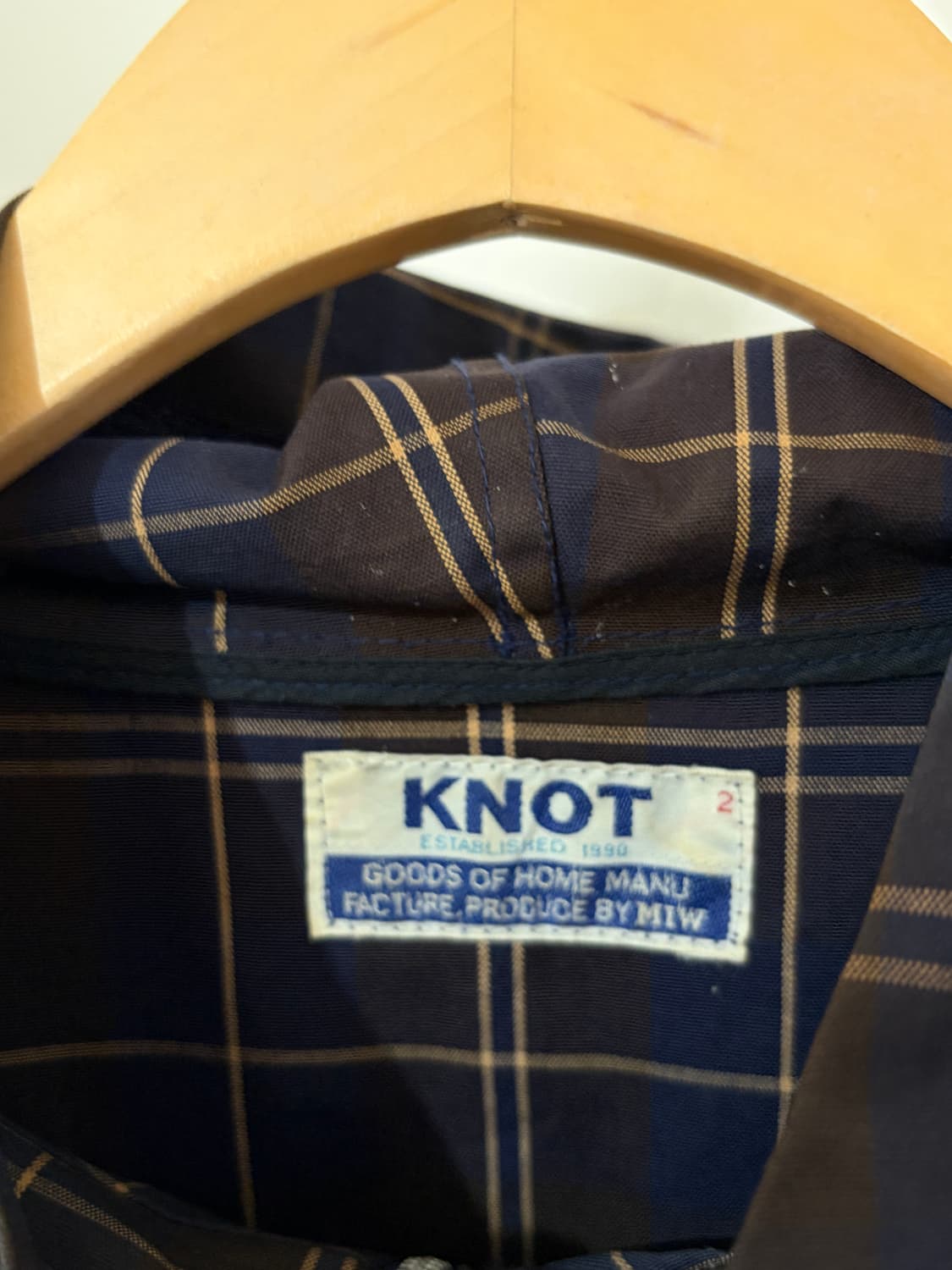 90's KNOT half zip up 상품이미지6