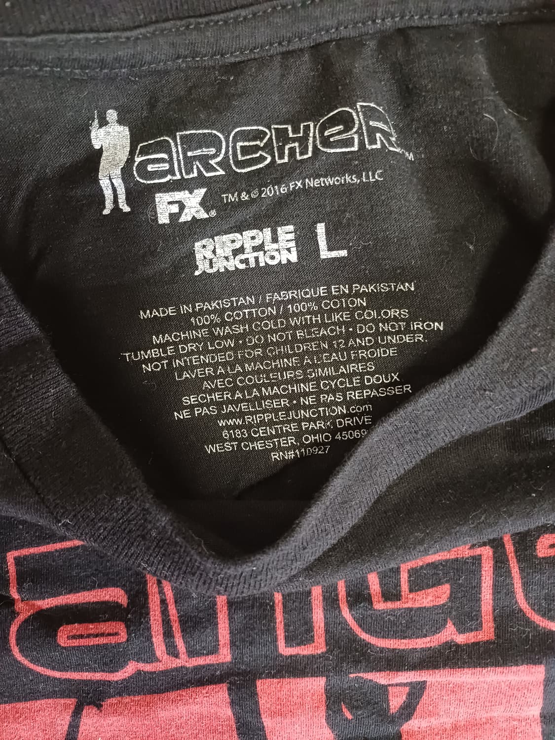 [L] Archer Danger Zone 애니 티 상품이미지3