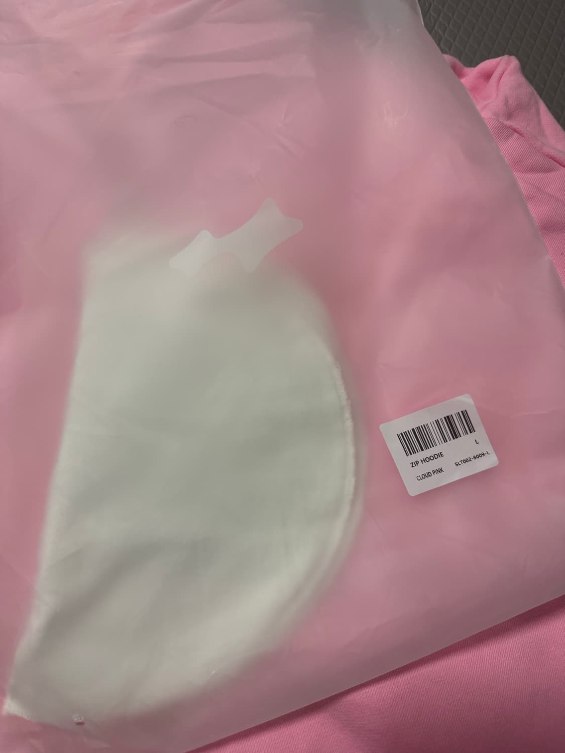 (L) SKYLRK swag2 클라우드 핑크 후드집업 상품이미지2