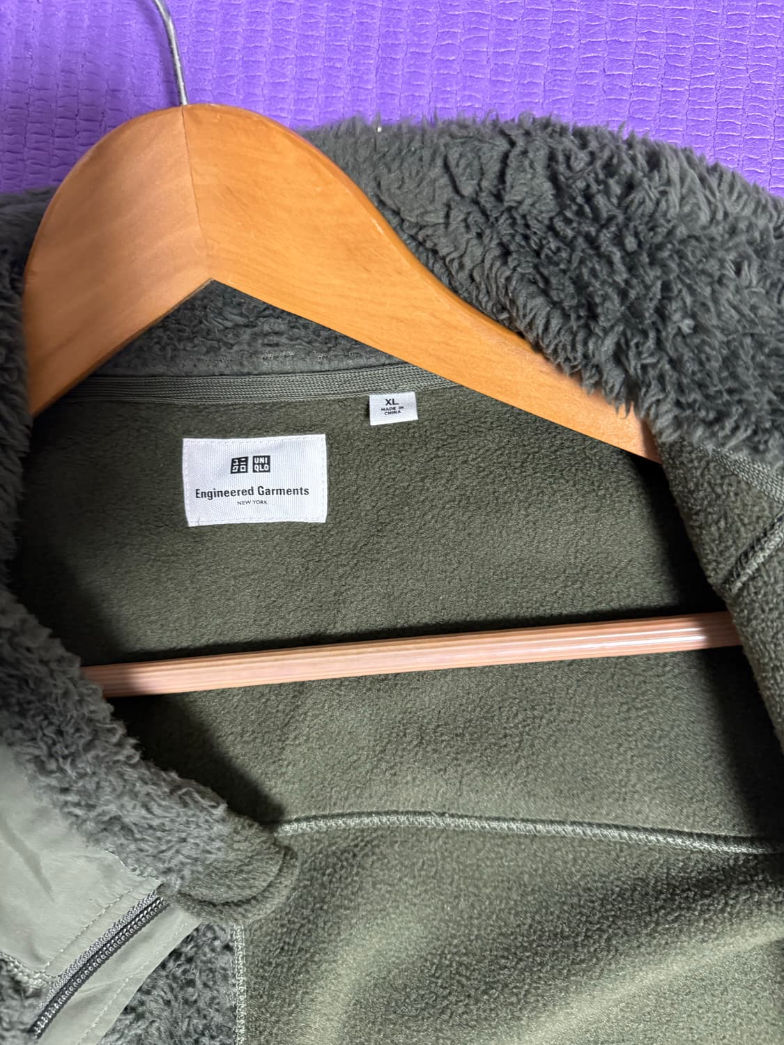 유니클로 엔지니어드 가먼츠 후리스 XL 상품이미지3