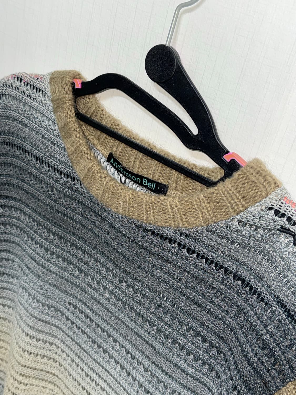 앤더슨벨 남성 컷 앤 소운 니트 베스트 L 상품이미지3