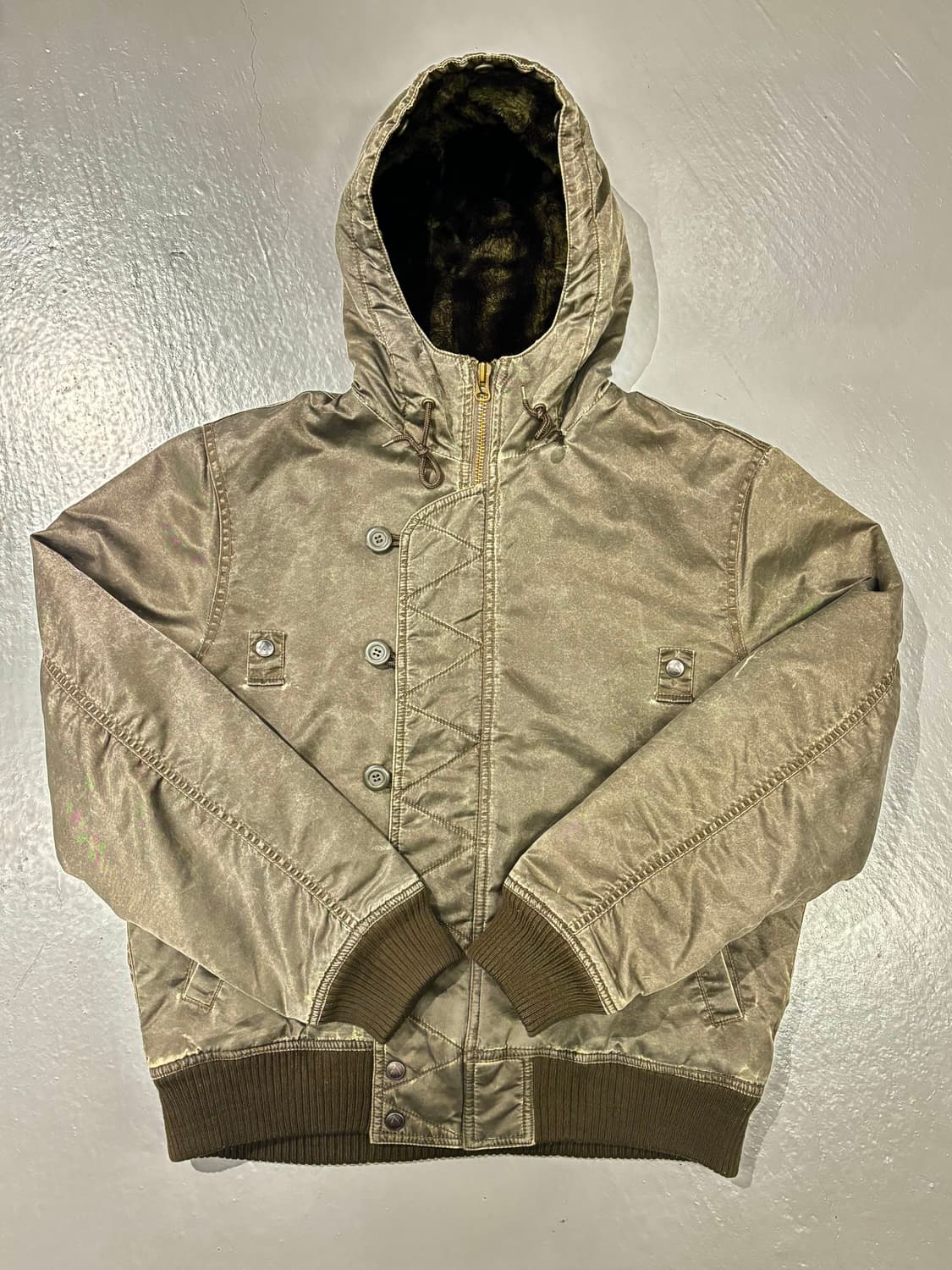 90s 빈티지 탱커 스타일 자켓  상품이미지3