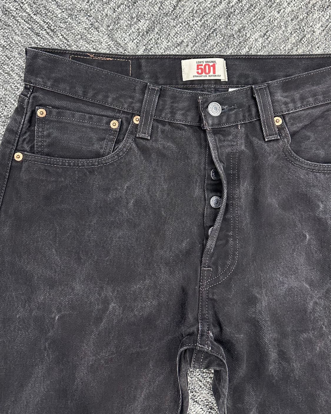 (허단42)00'S 리바이스 501 블랙워싱-M1920 상품이미지3