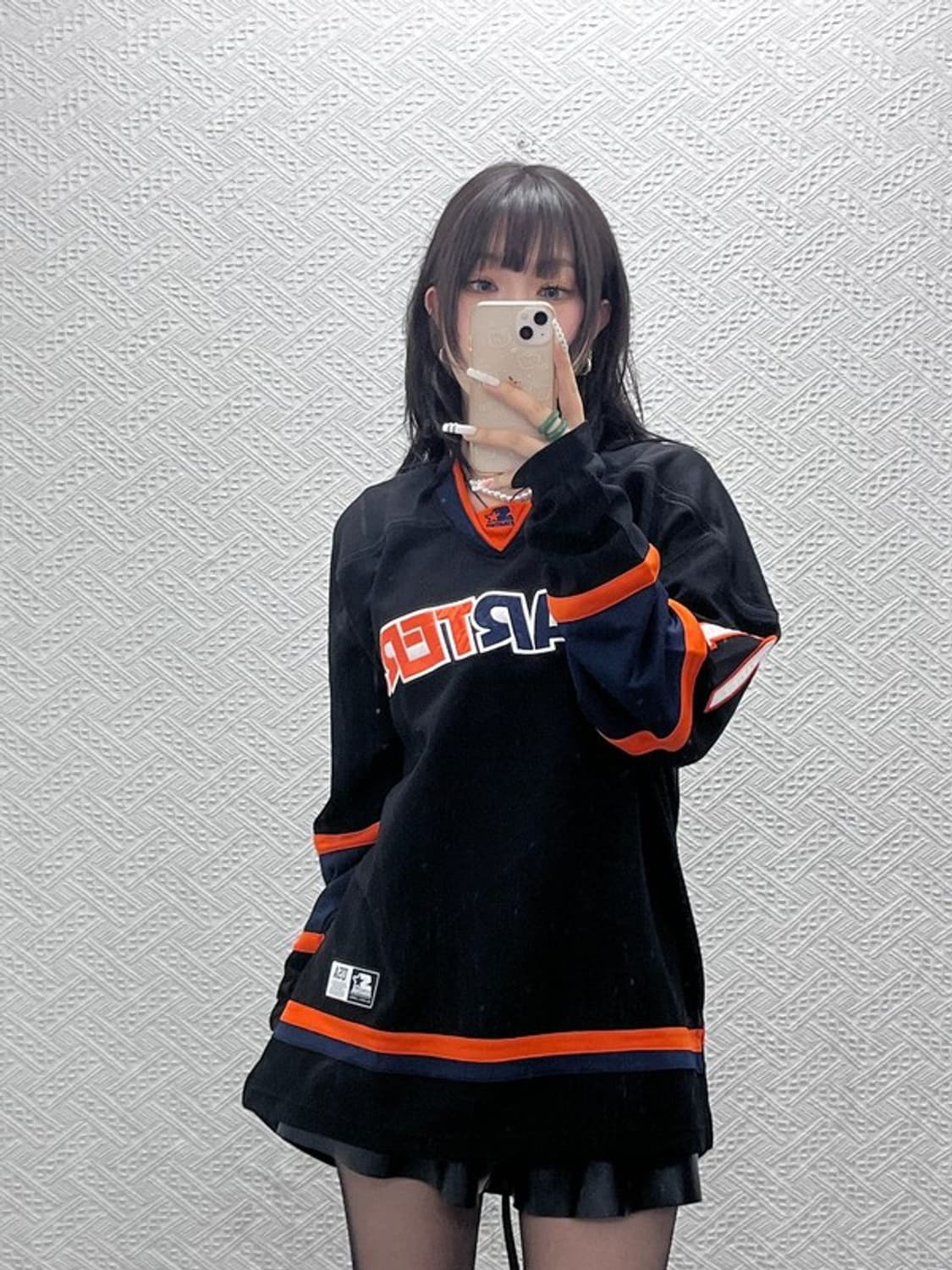 스타터 블랙라벨 올드스쿨 져지 오버핏 스포티 롱슬리브 L C11042 상품이미지2