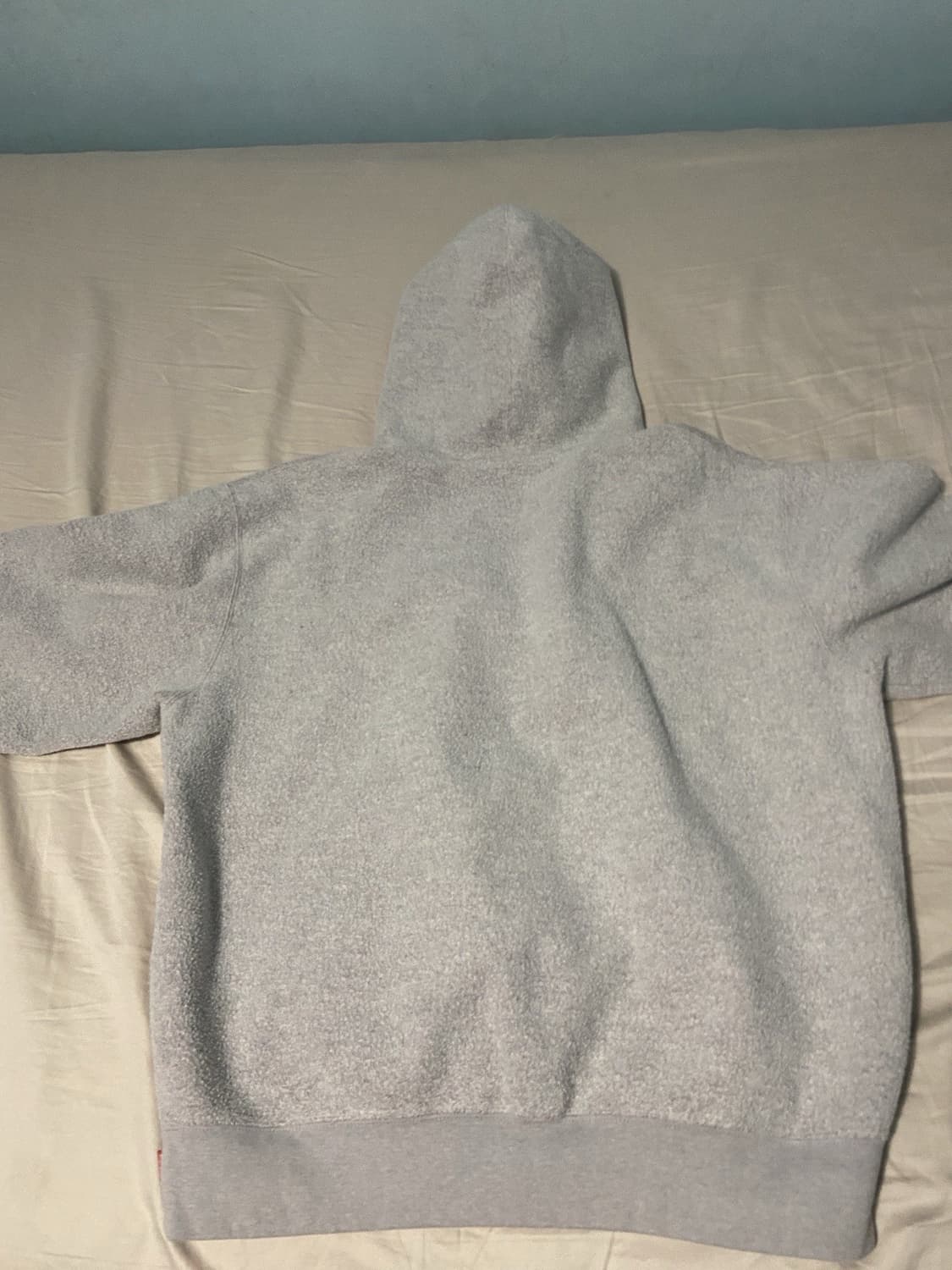 23SS 슈프림 인사이드 아웃 박스로고 후드티 헤더 그레이 상품이미지3