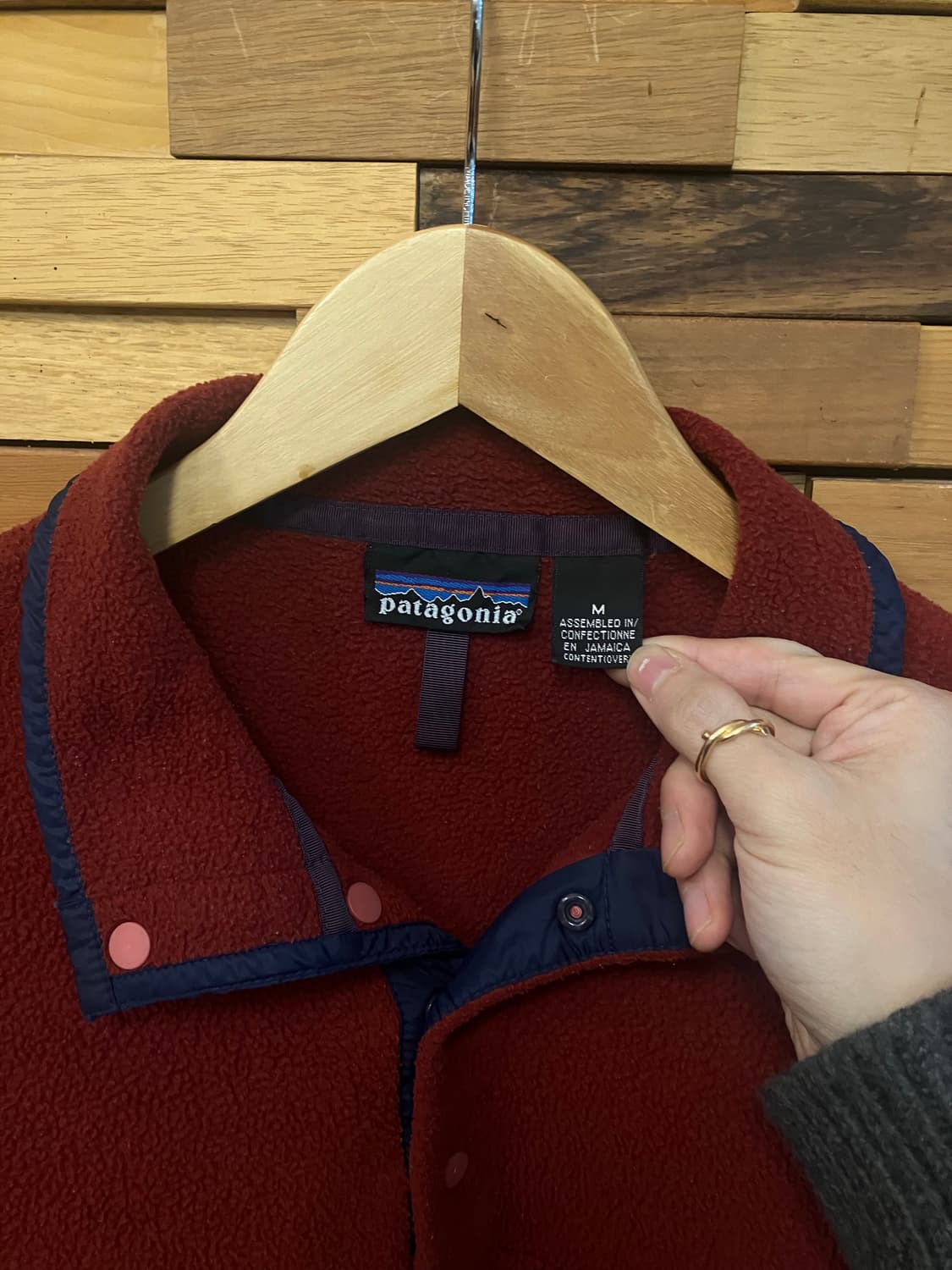 Patagonia 파타고니아 - 90s 신칠라 마룬 상품이미지3